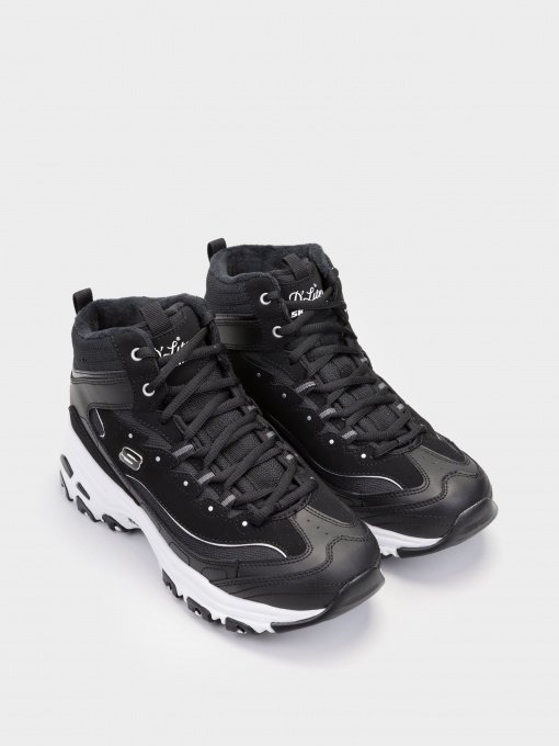Ботинки и сапоги Skechers D'LITES модель 66666250 BLK Фото