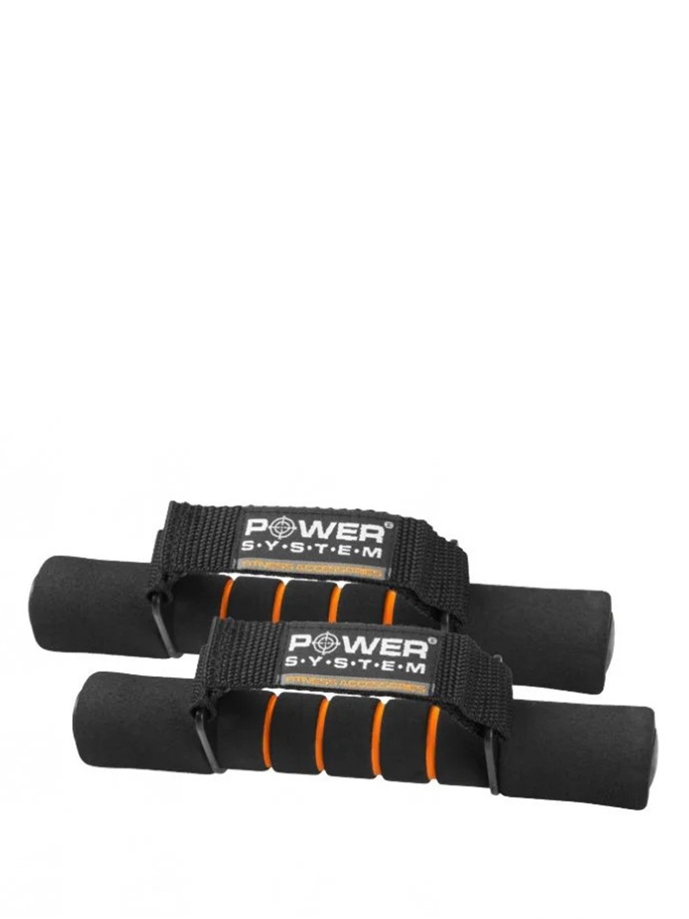 Гантели PowerSystem модель PS-4010_Black-Orange Фото