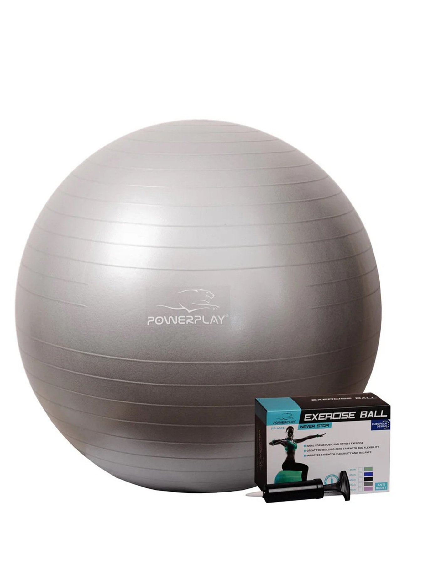 Мячи PowerPlay модель PP_4001_75_Silver Фото