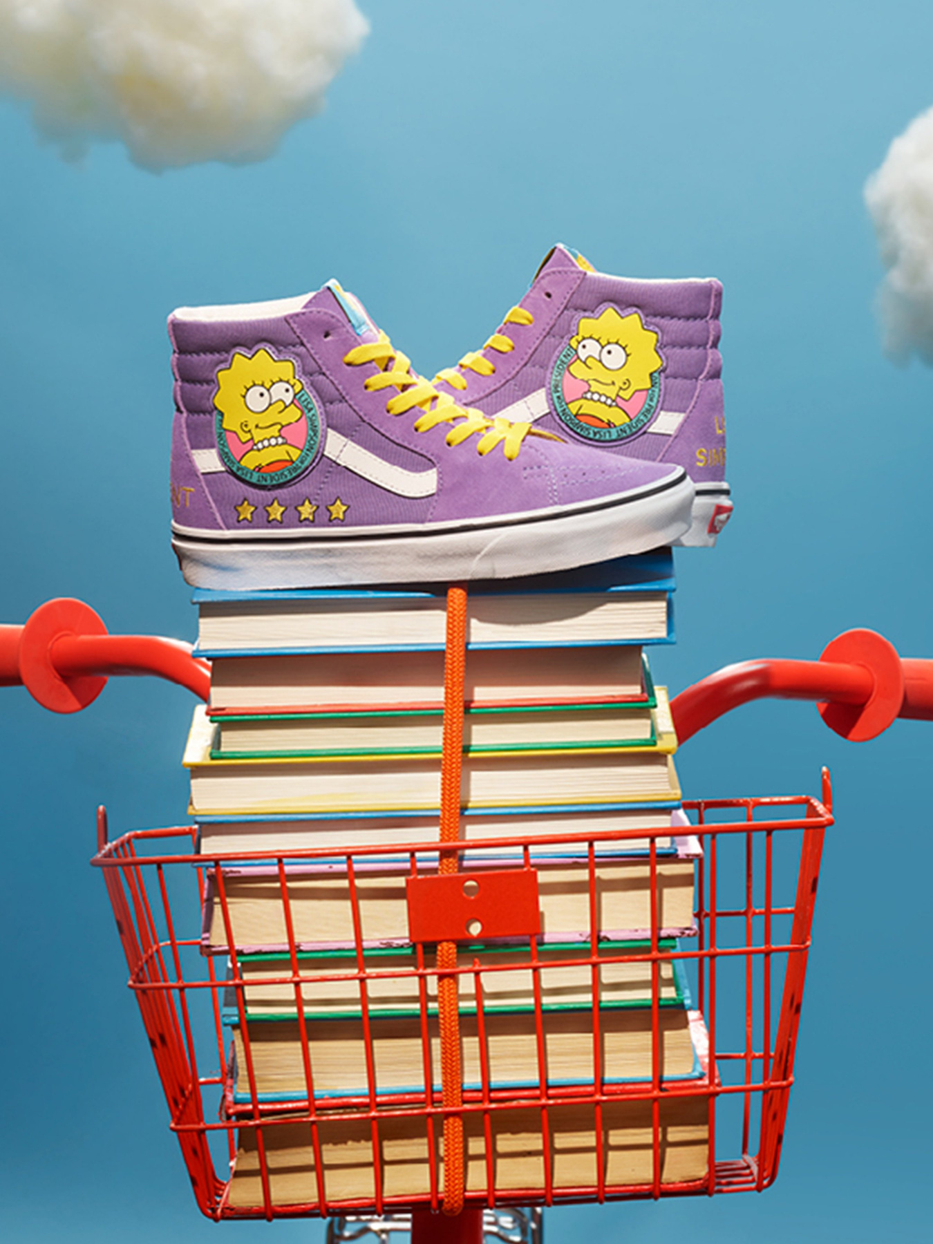 Кеди Vans The Simpsons x Vans Liza 4 Prez SK8-Hi модель VN0A4BV617G1 Фото