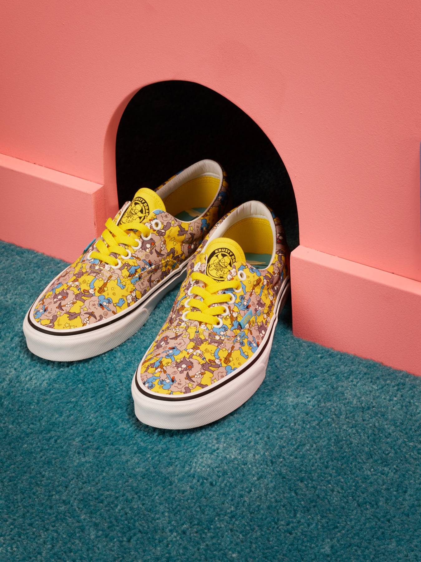 Кеди Vans THE SIMPSONS X VANS ITCHY & SCRATCHY ERA SHOES модель VN0A4BV41UF1 Фото