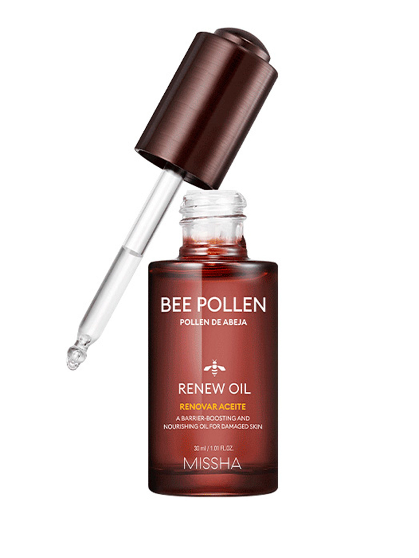 BEE POLLEN RENEW INTENSE OIL Missha модель 8809643521062 BEE POLLEN RENEW INTENSE OIL Missha модель 8809643521062 Фото