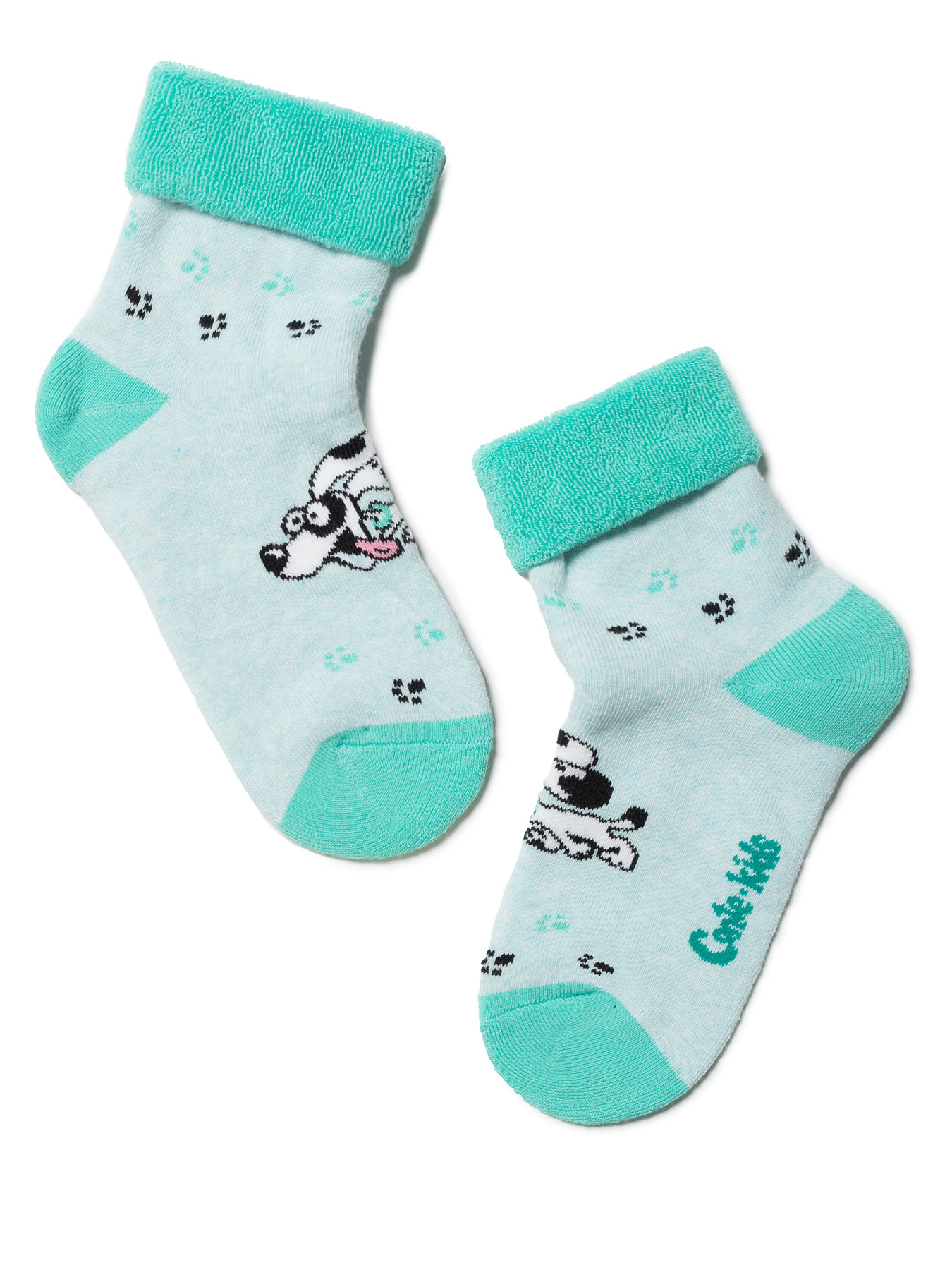 Шкарпетки та гольфи Conte Kids модель 6С-19СП 223 блідо-бірюзовий Фото