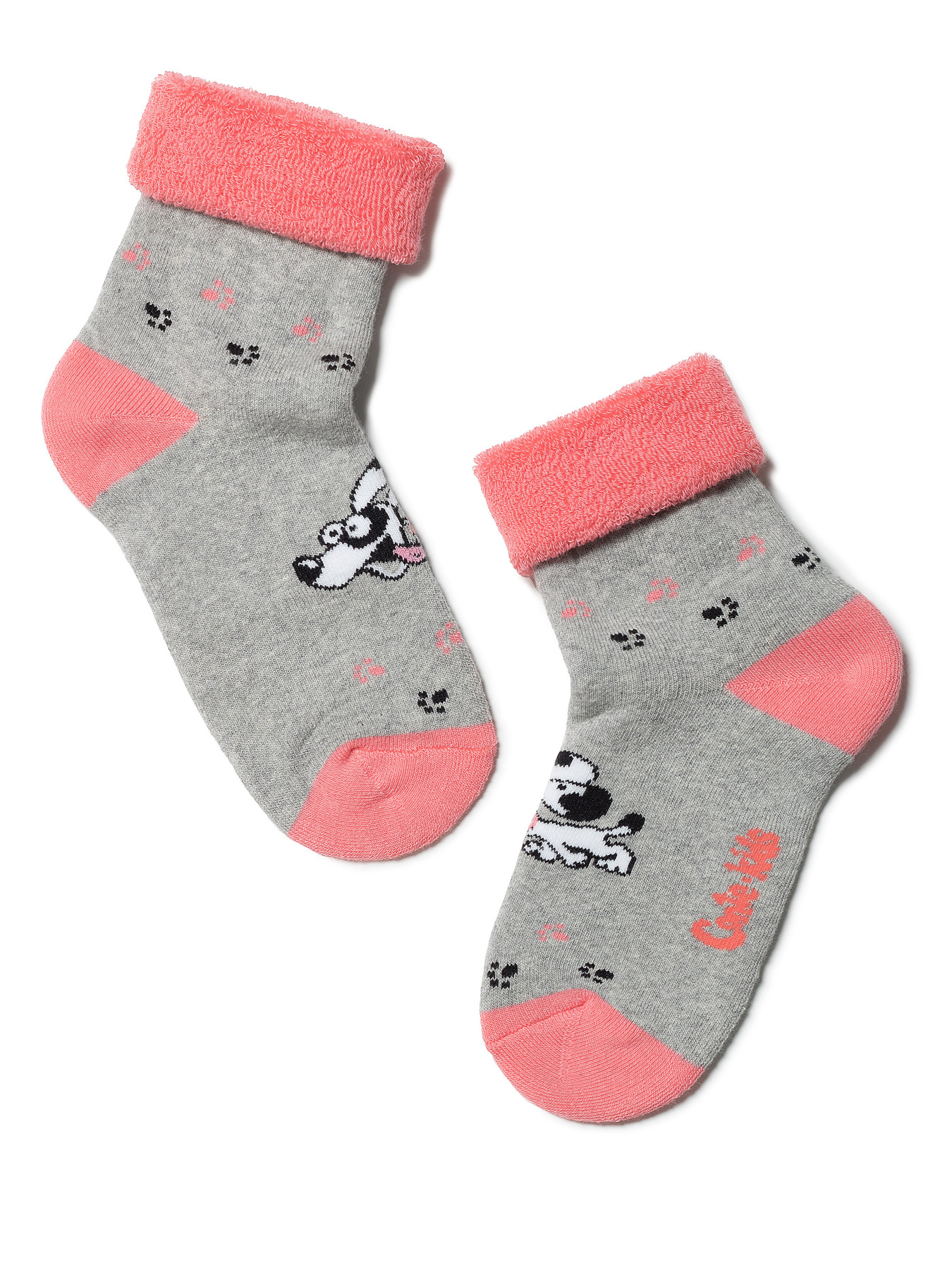 Шкарпетки та гольфи Conte Kids модель 6С-19СП 223 сірий Фото