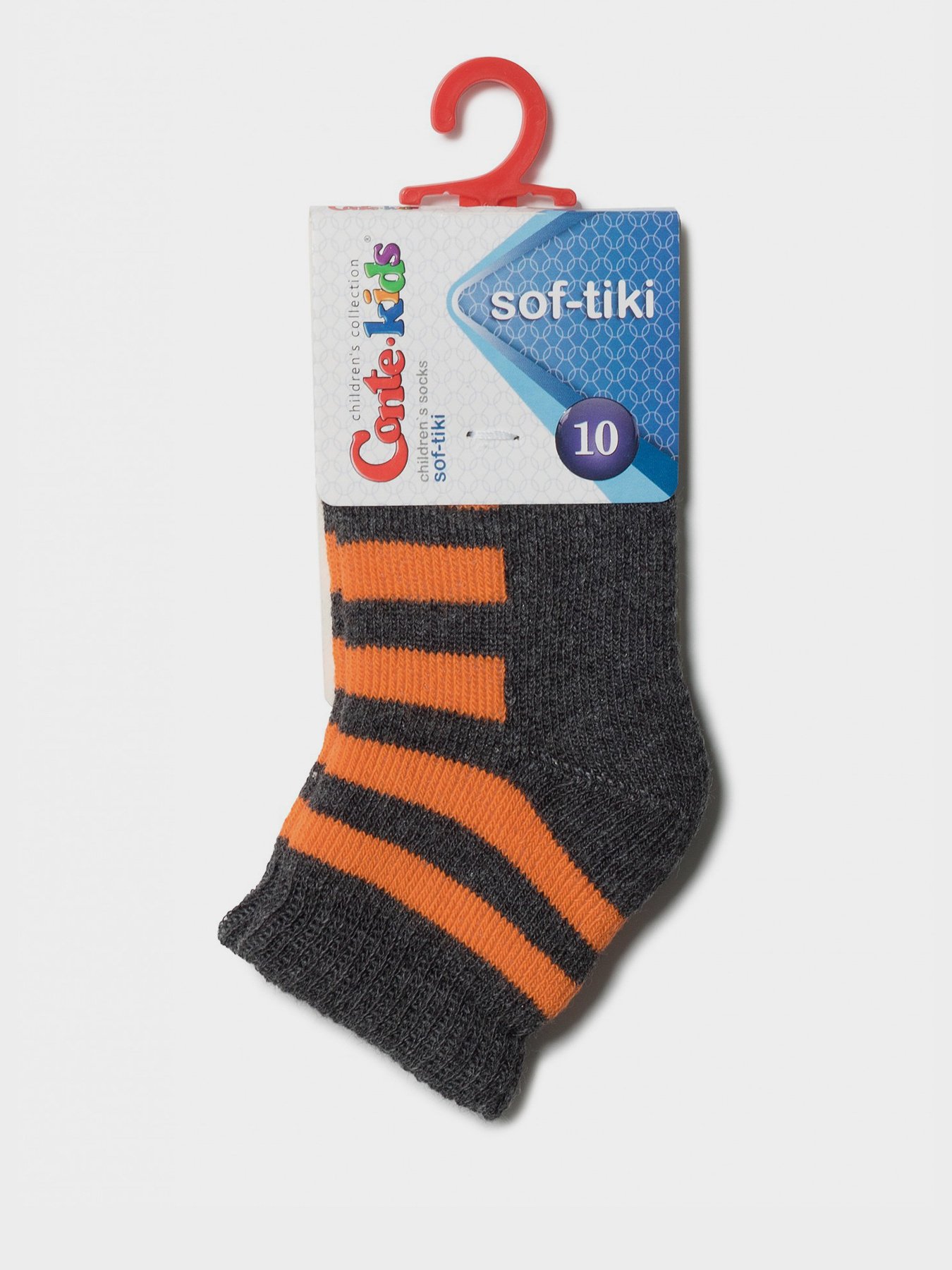 Носки и гольфы Conte Kids модель 7С-46СП 210 сірий-помаранчевий Фото