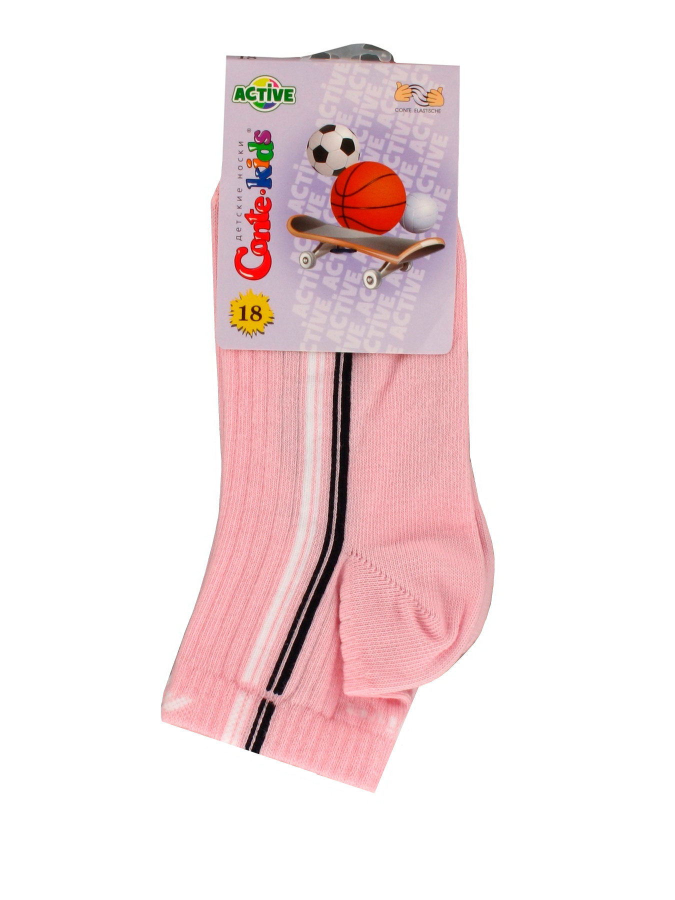 Шкарпетки та гольфи Conte Kids модель 13С-34СП 158 світло-рожевий Фото