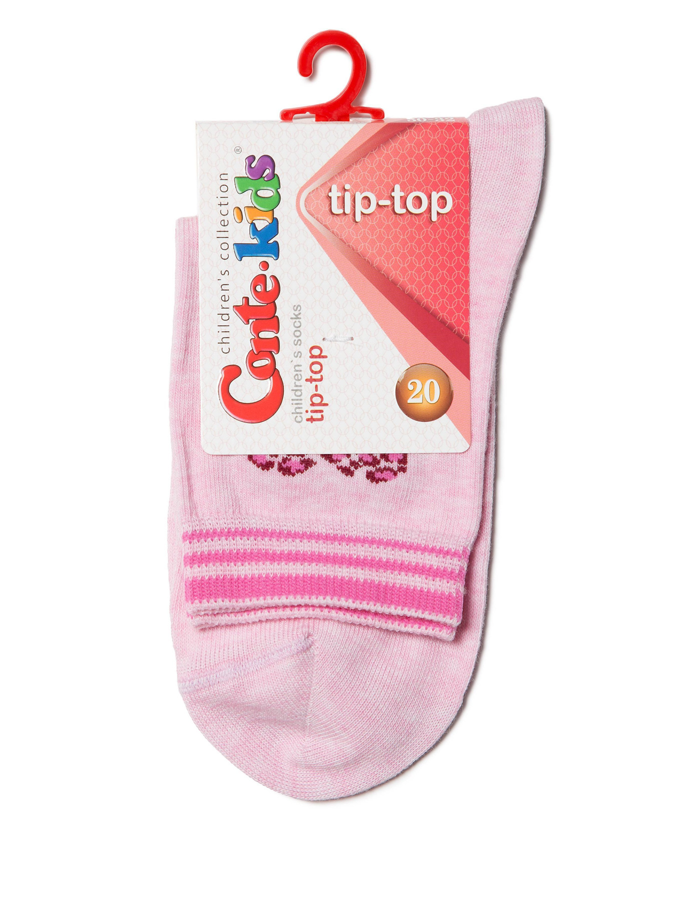 Шкарпетки та гольфи Conte Kids модель 5С-11СП 272 світло-рожевий Фото