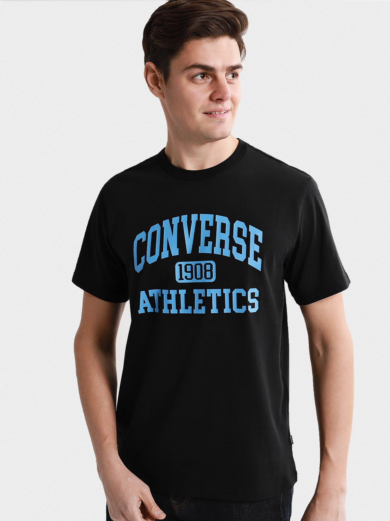Футболки и поло CONVERSE Varsity Table Tee 3 модель 10019071-001 Фото
