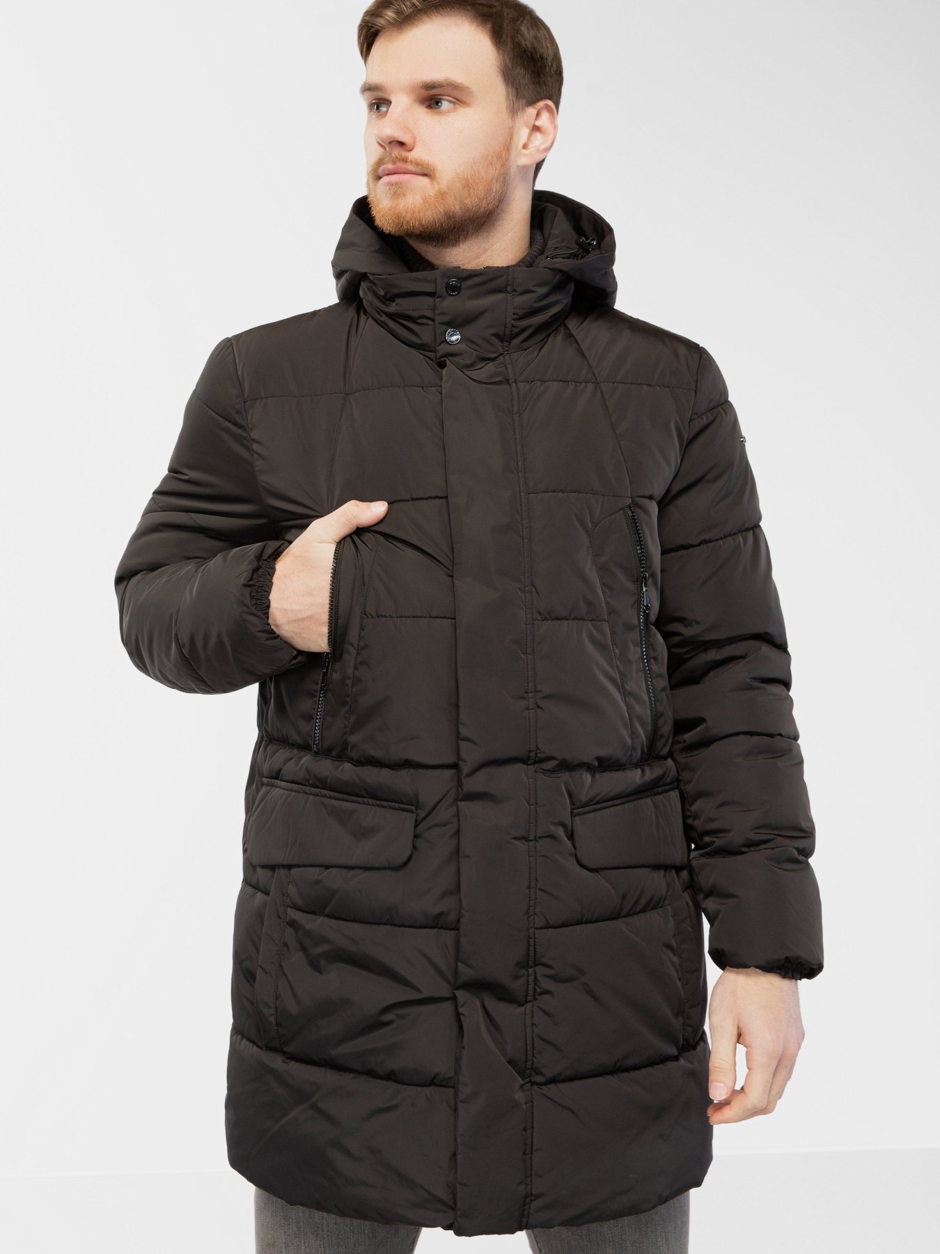 Пальта та плащі Geox Hilstone  модель M0428B-T2666-F9000 Фото
