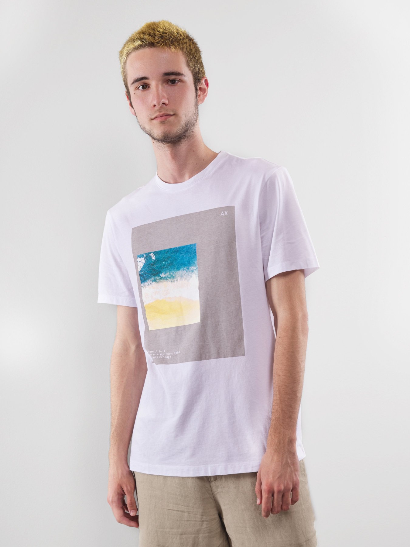 Футболки и поло Armani Exchange модель 3HZTGR-ZJBVZ-1100 Фото