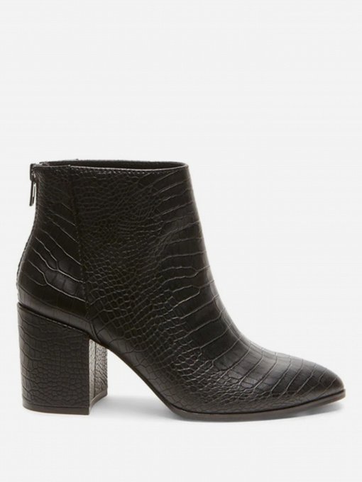 Ботинки и сапоги Steve Madden модель SM11000668 BLACK CROCO Фото