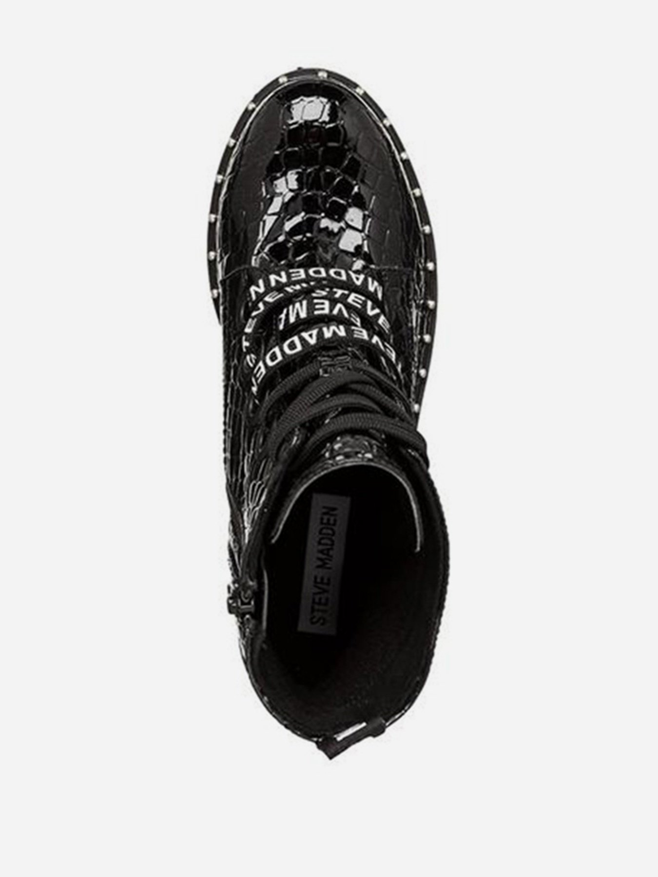 Ботинки и сапоги Steve Madden модель SM11000710 BLACK CROCO Фото