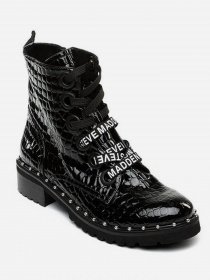 Ботинки и сапоги Steve Madden модель SM11000710 BLACK CROCO Фото