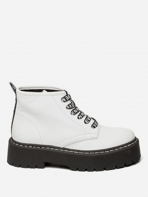 Ботинки и сапоги Steve Madden модель SM11001214 WHITE LEATHER Фото