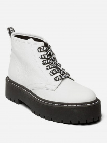 Черевики та чоботи Steve Madden модель SM11001214 WHITE LEATHER Фото