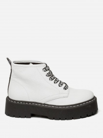 Черевики та чоботи Steve Madden модель SM11001214 WHITE LEATHER Фото