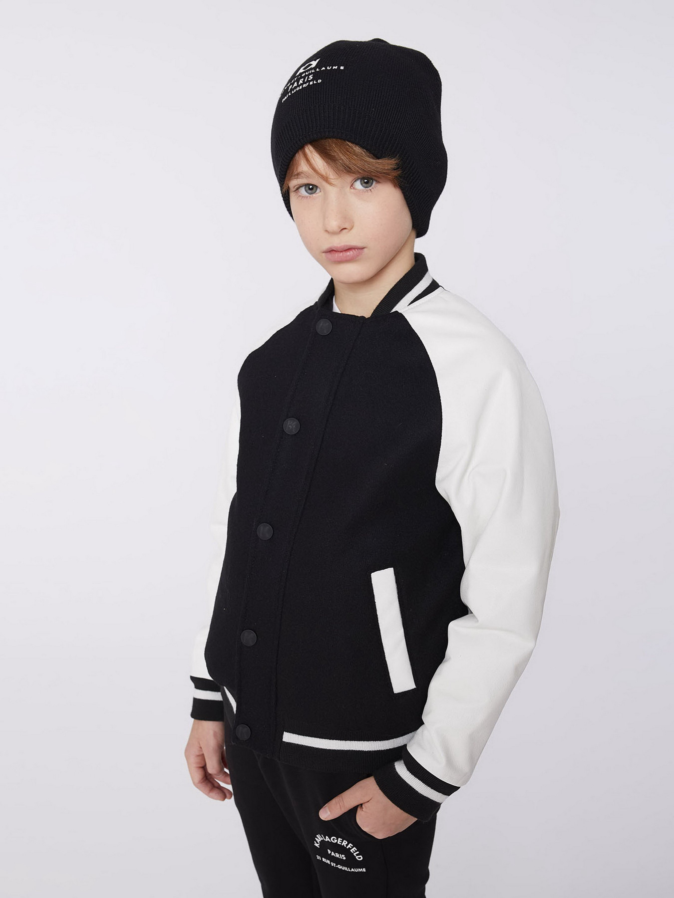 Куртки и дубленки Karl Lagerfeld Kids модель Z26068/N50 Фото