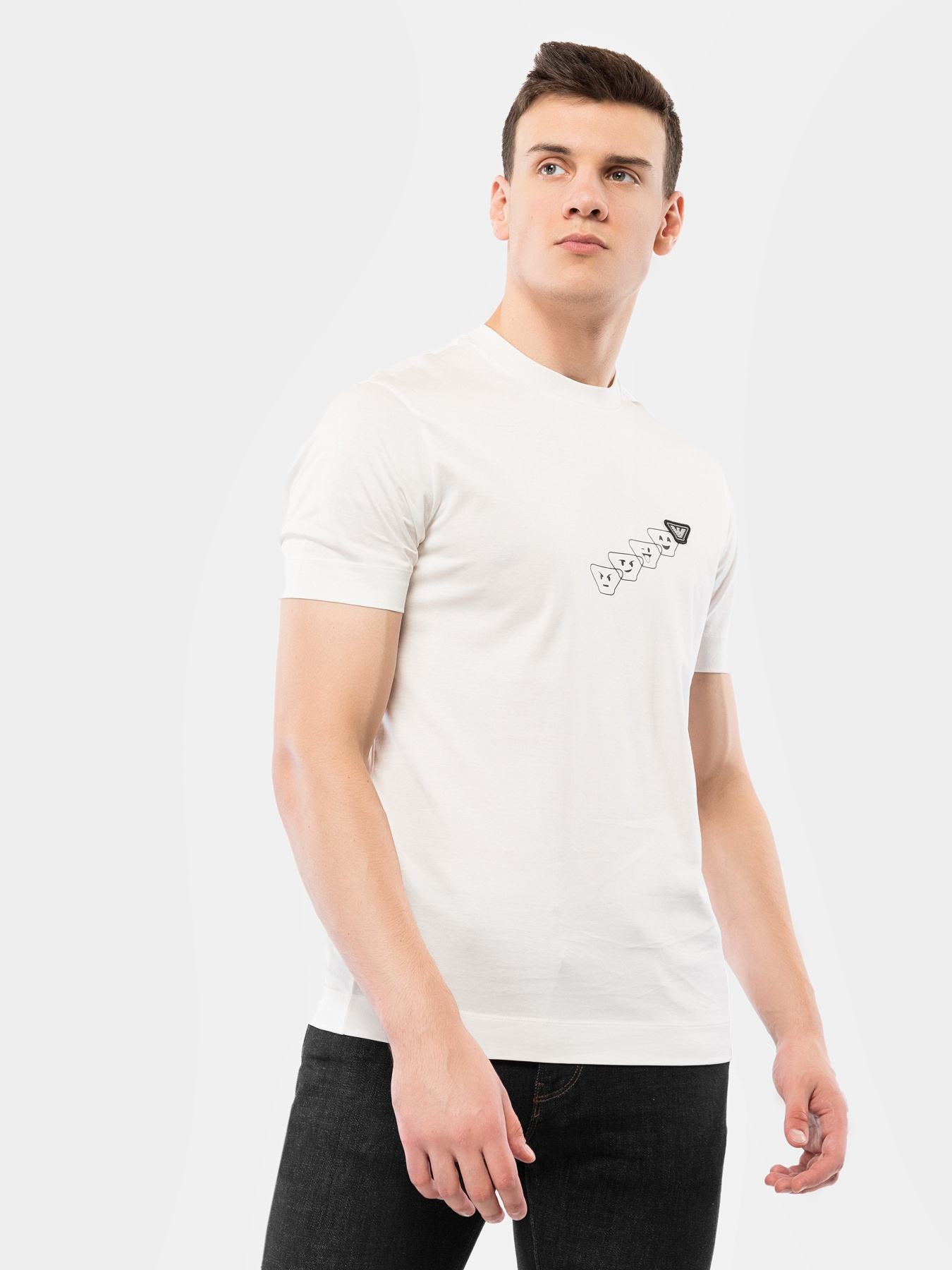 Футболки і поло Emporio Armani модель 6H1T8H-1JTUZ-0101 Футболки і поло Emporio Armani модель 6H1T8H-1JTUZ-0101 Фото