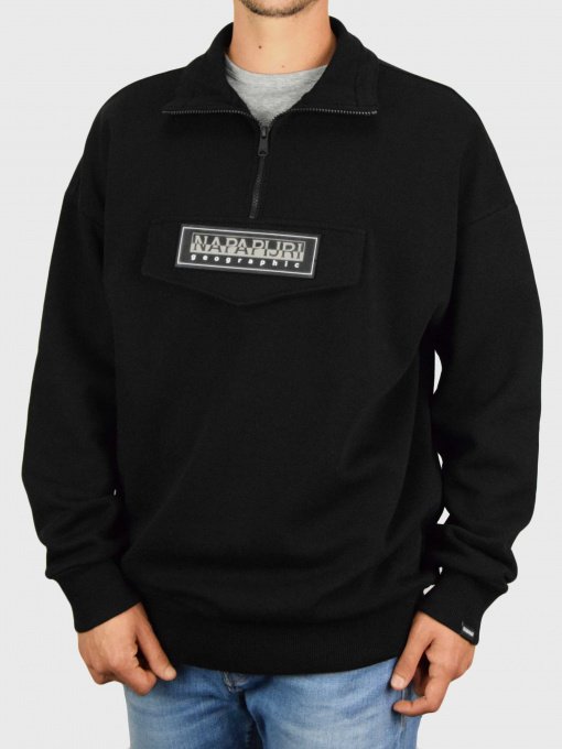 Худі та світшоти Napapijri Zip Sweatshirt Patch модель NP0A4EIT0411 Фото