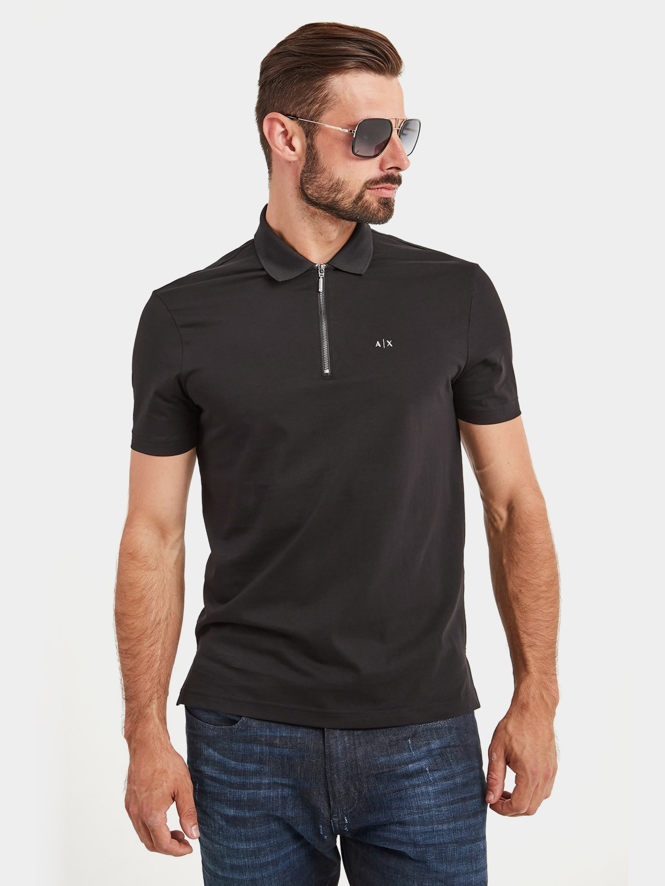 Поло Armani Exchange модель 6HZFLC-ZJ9AZ-1200 Фото