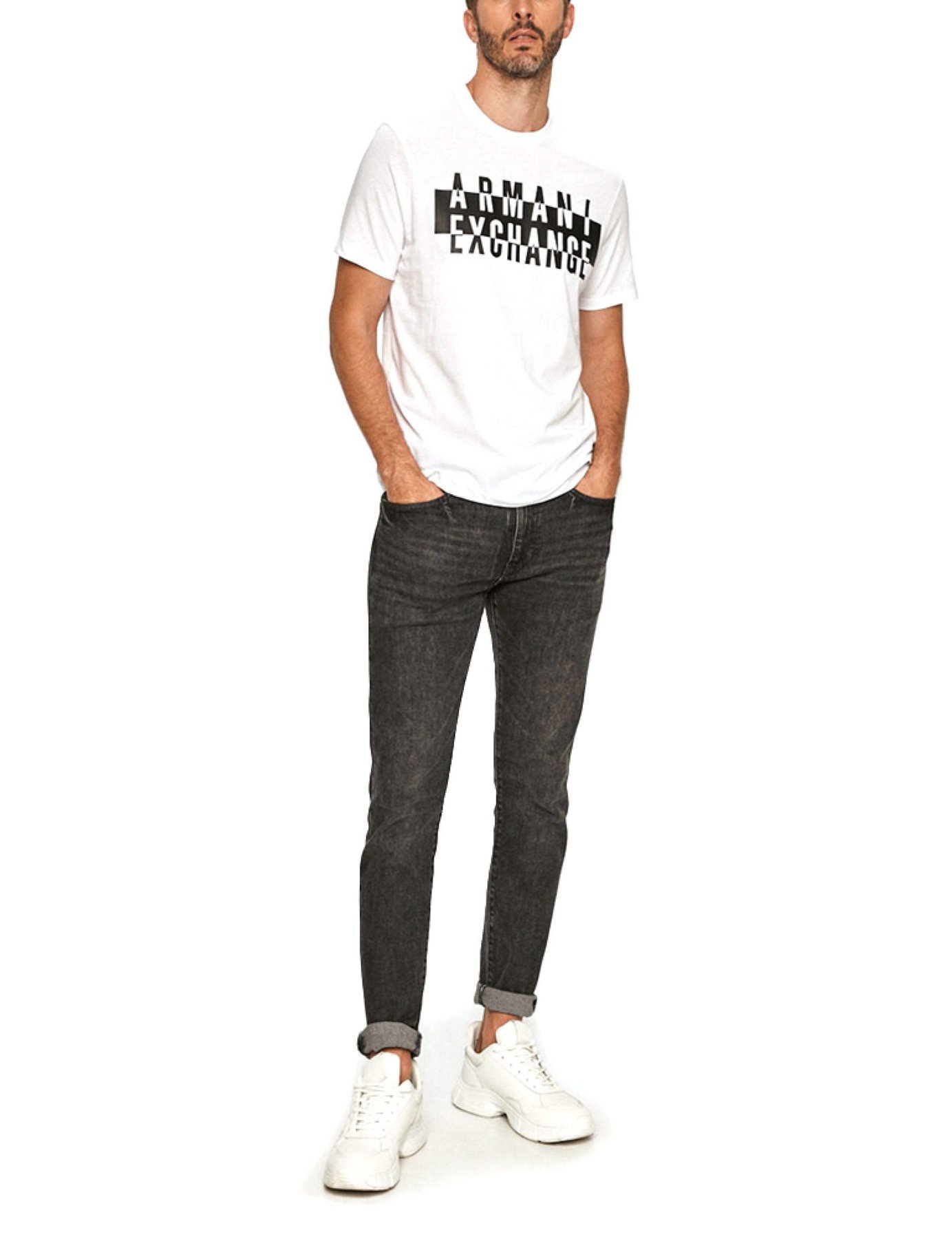 Футболки и поло Armani Exchange модель 6HZTGD-ZJH4Z-1100 Фото