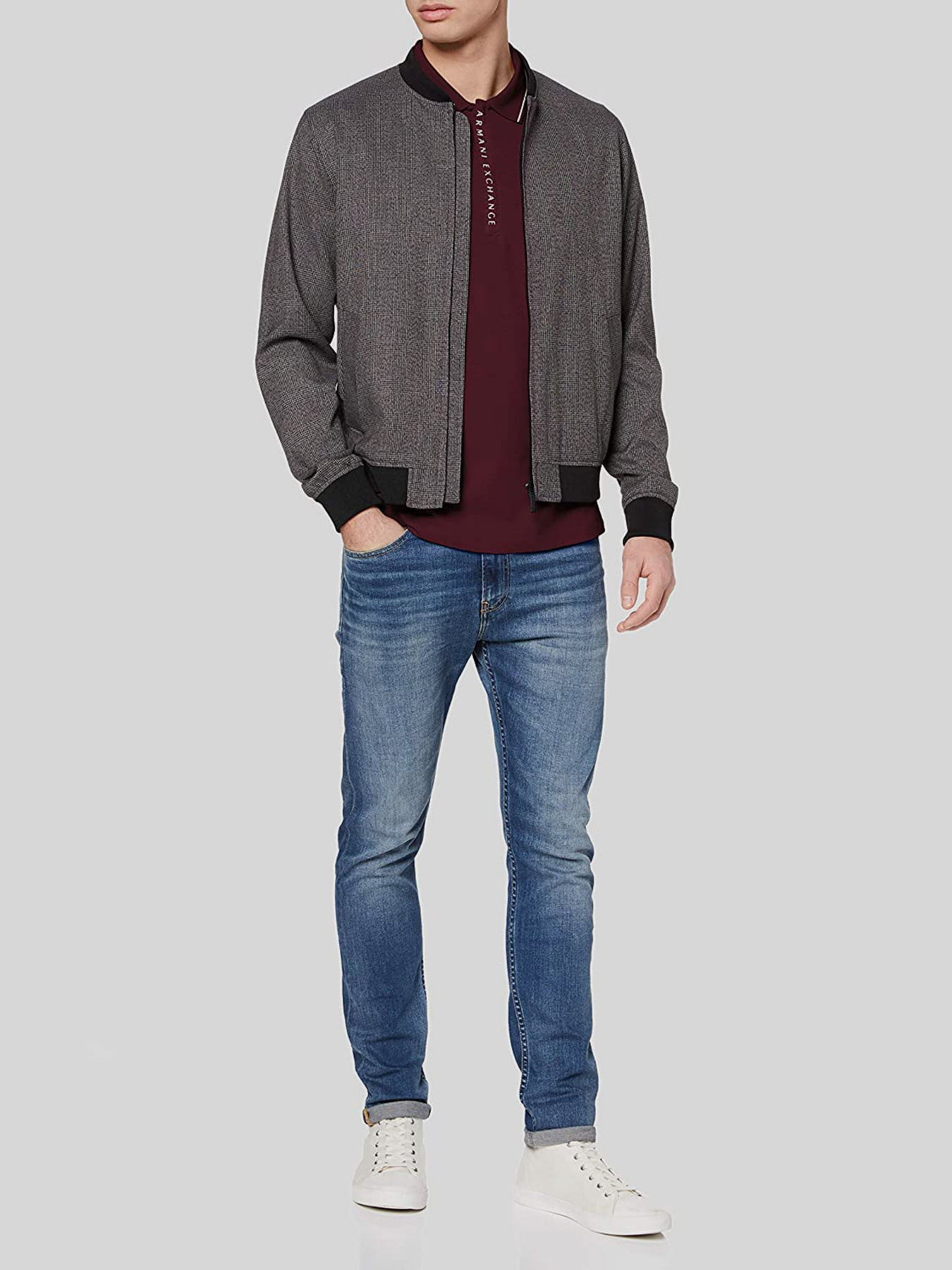Поло Armani Exchange модель 8NZF71-ZJH2Z-04AA Фото