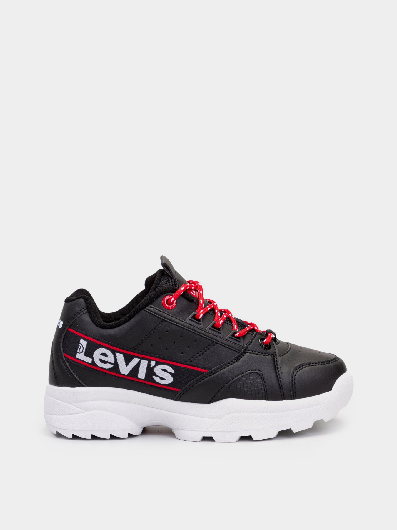 Кроссовки Levi's модель VSOH0051S BLACK WHITE 0008 Фото