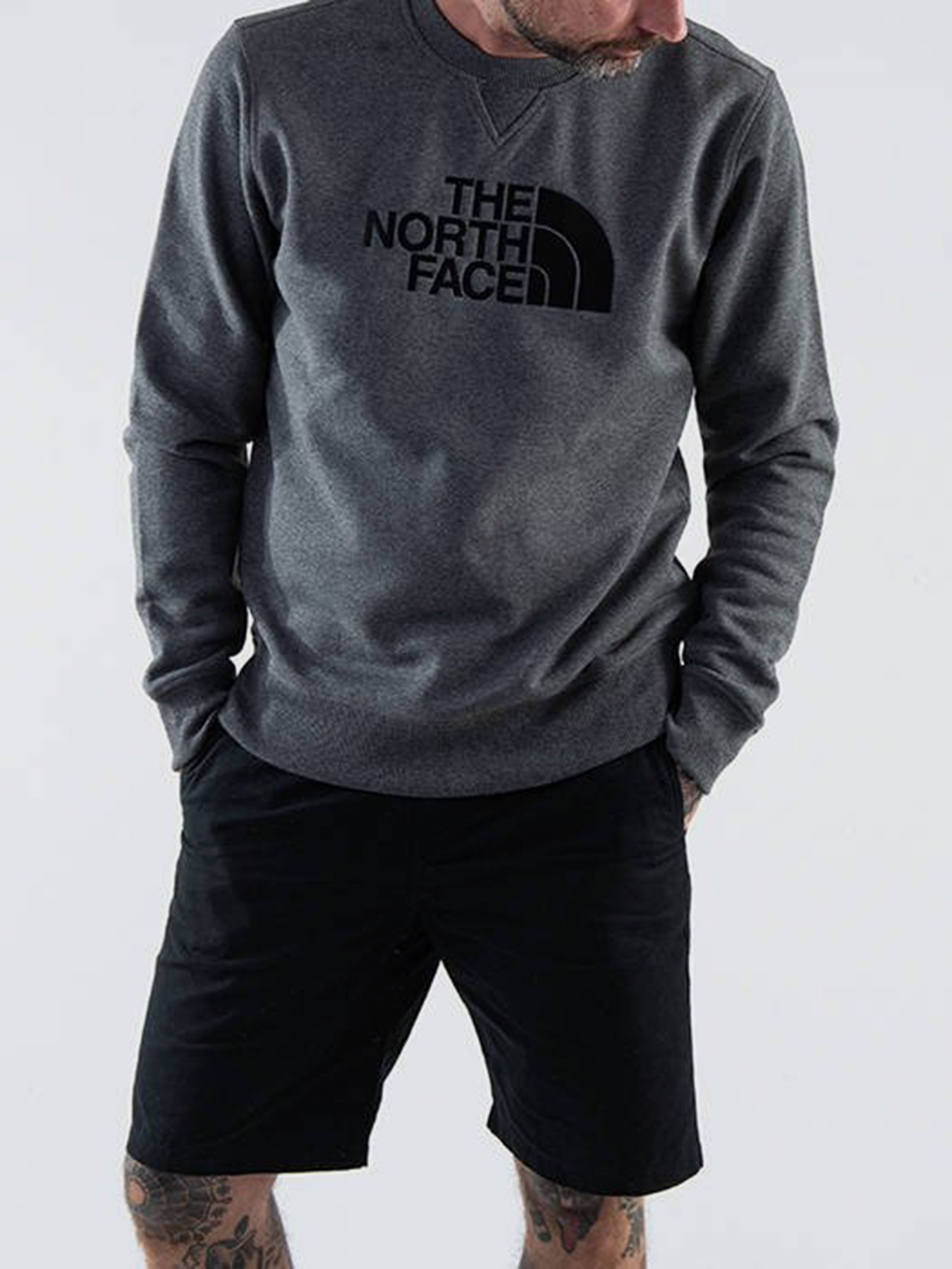 Худи и свитшоты The North Face Drew Peak Crew Neck модель NF0A4SVRGVD1 Фото