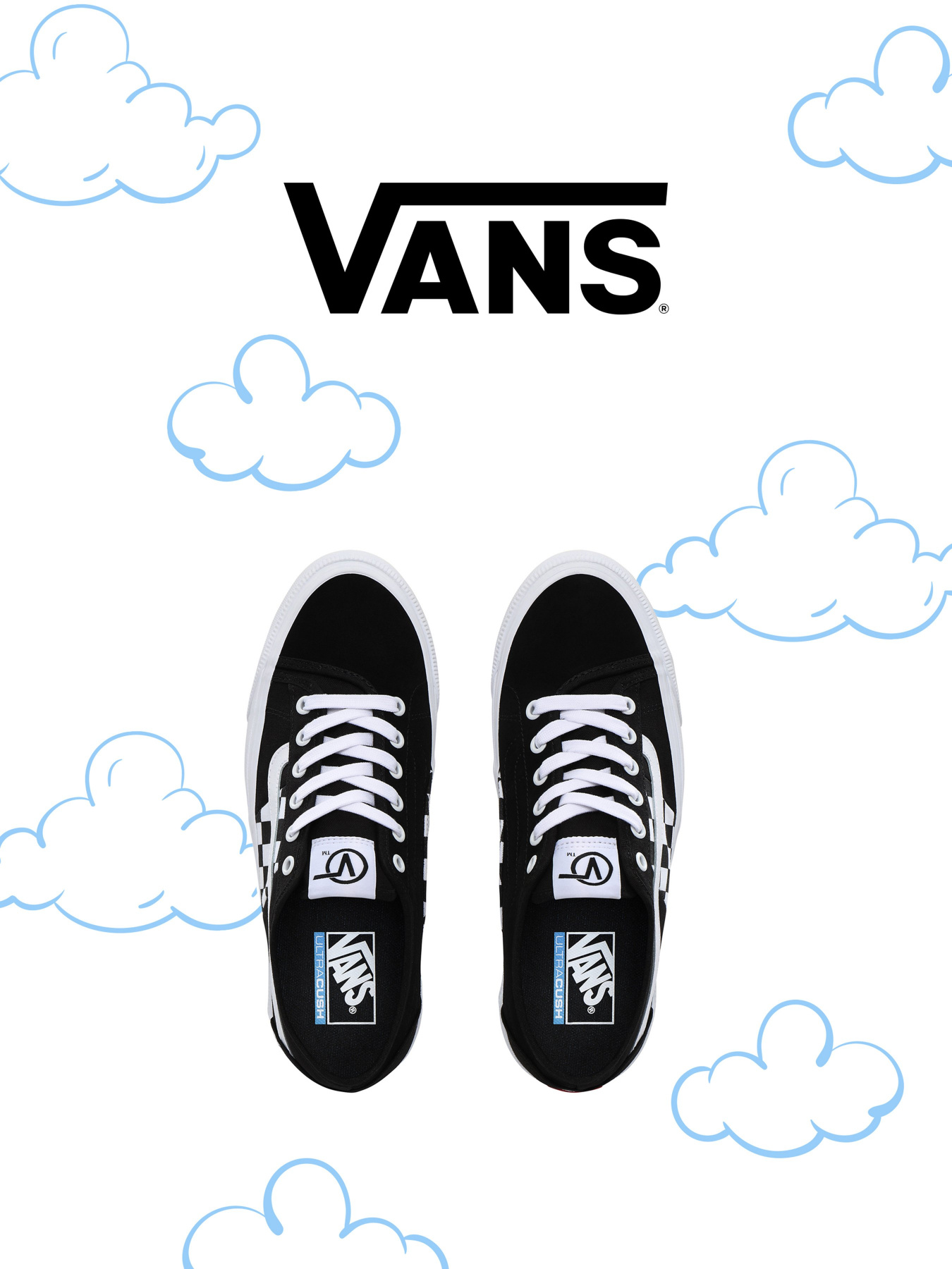 Сліпони та мокасини Vans Check Bess Ni модель VN0A4BTHT7Z1 Фото