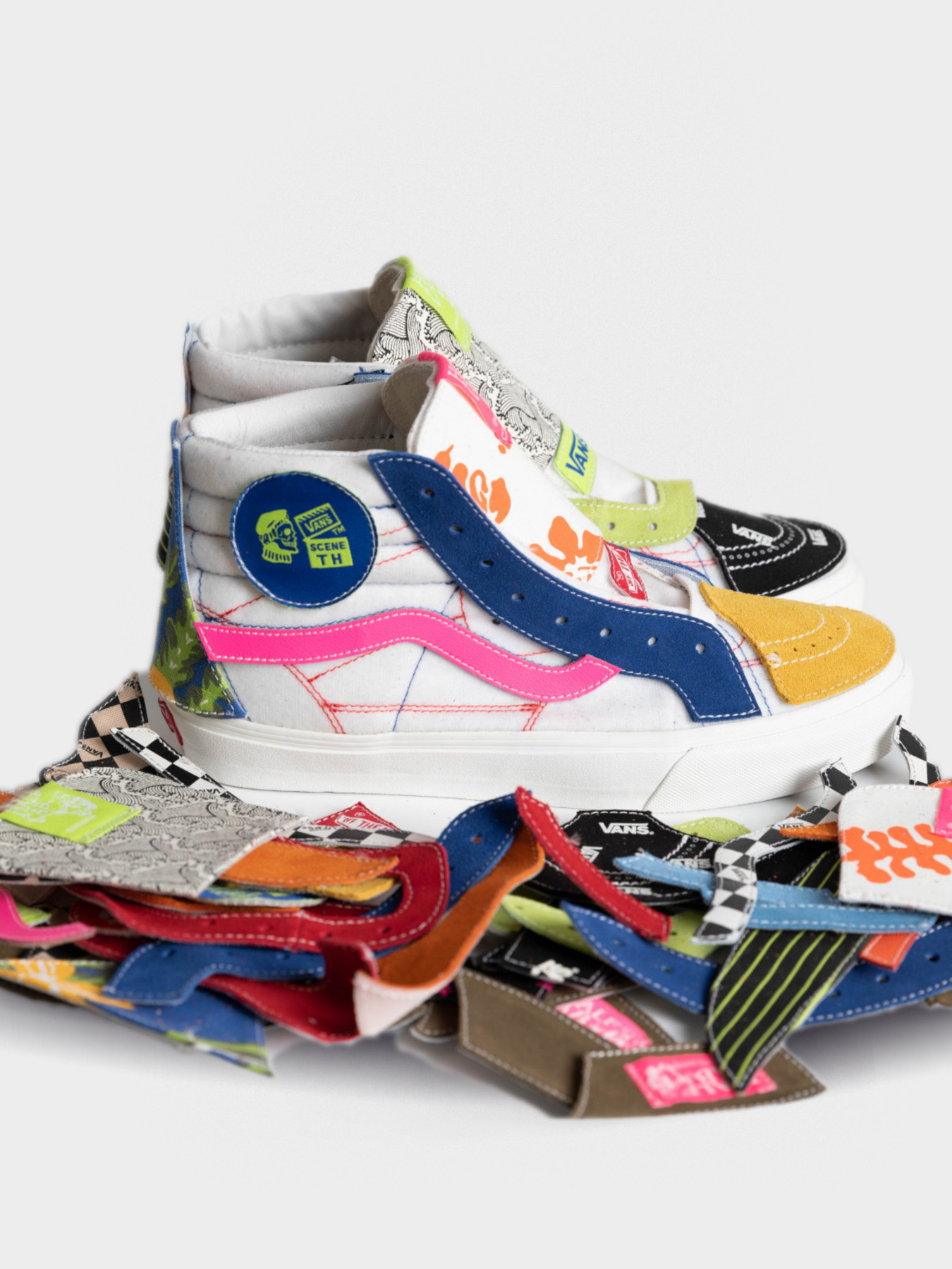 Кеды Vans Vault x Taka Hayashi DIY Sk8-Hi LX модель VN0A4UX517O1 Фото