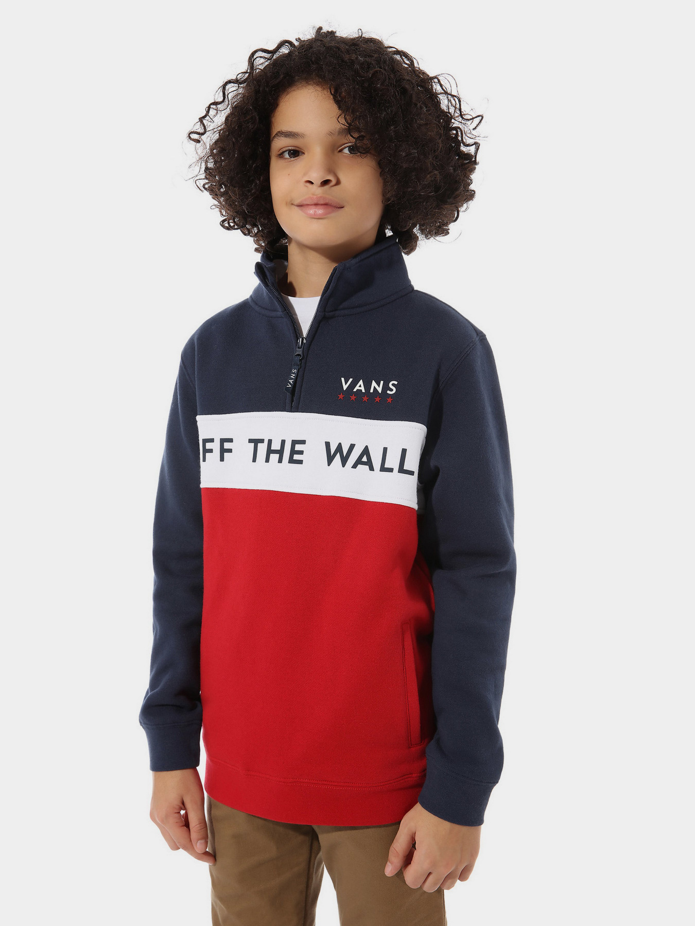 Худи и свитшоты Vans VICTORY QZP BOYS модель VN0A4TSF14A1 Фото