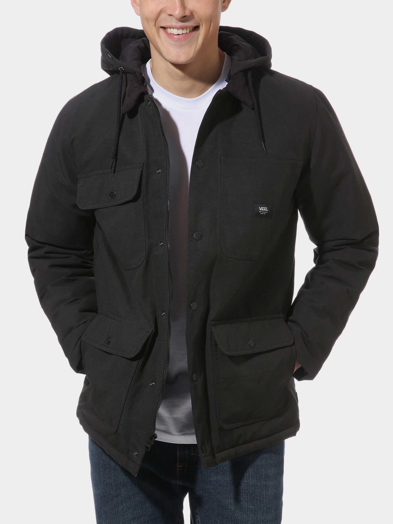 Куртки и дубленки Vans Drill Chore Coat MTE модель VN0A45APBLK1 Фото
