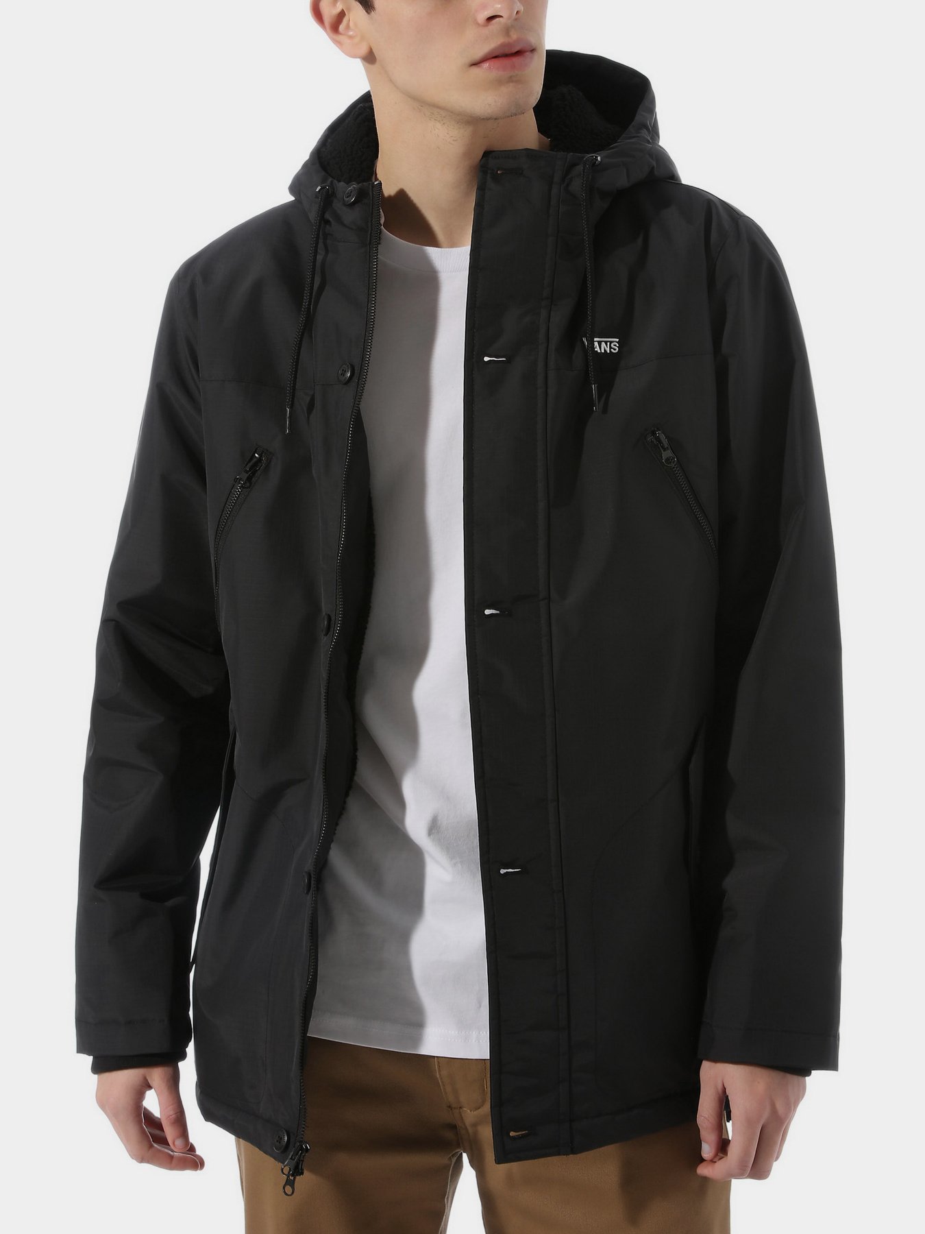 Куртки и дубленки Vans Waterman MTE модель VN0A4RQHBLK1 Фото