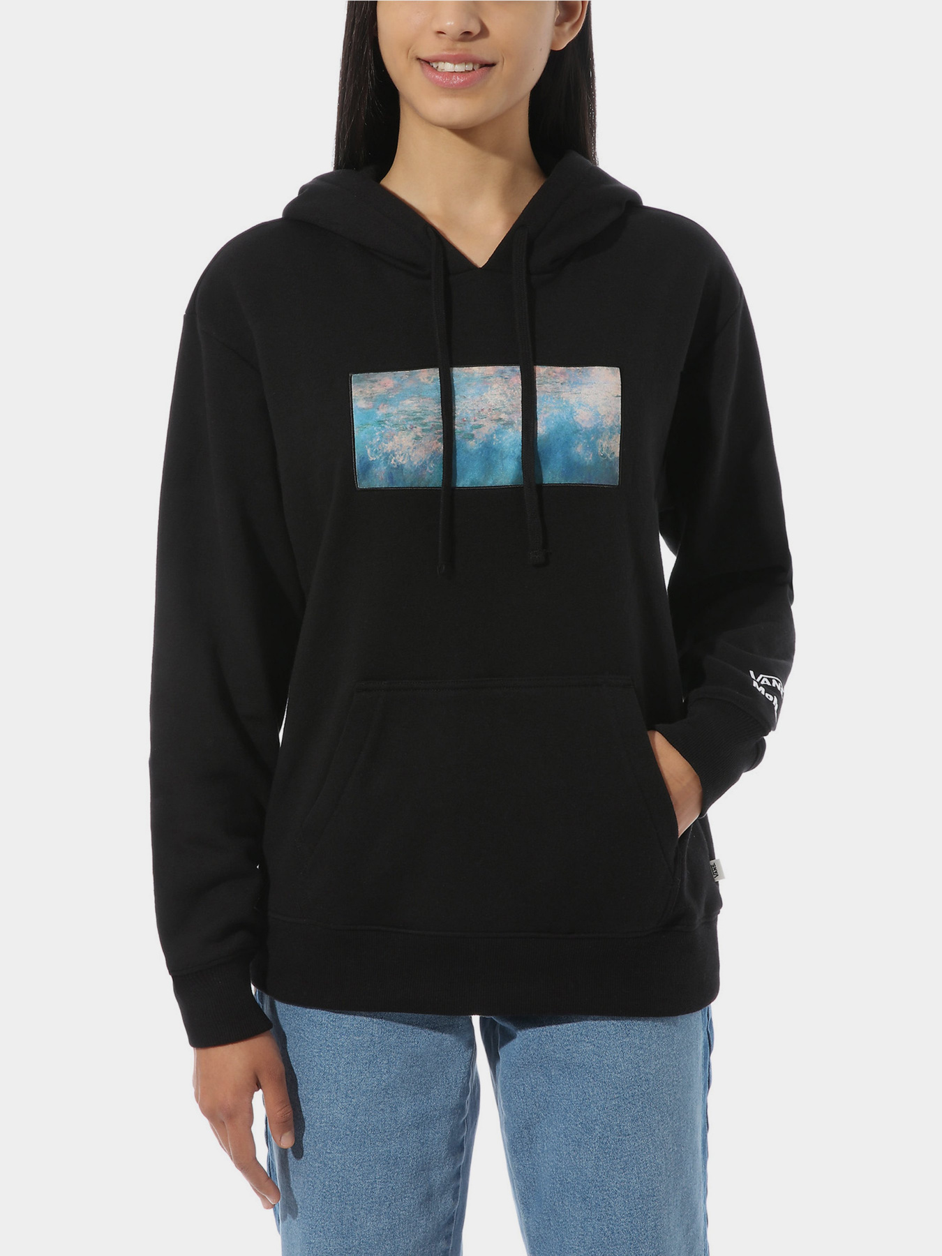 Худи и свитшоты Vans X MOMA MONET FLEECE модель VN0A4SC218H1 Фото