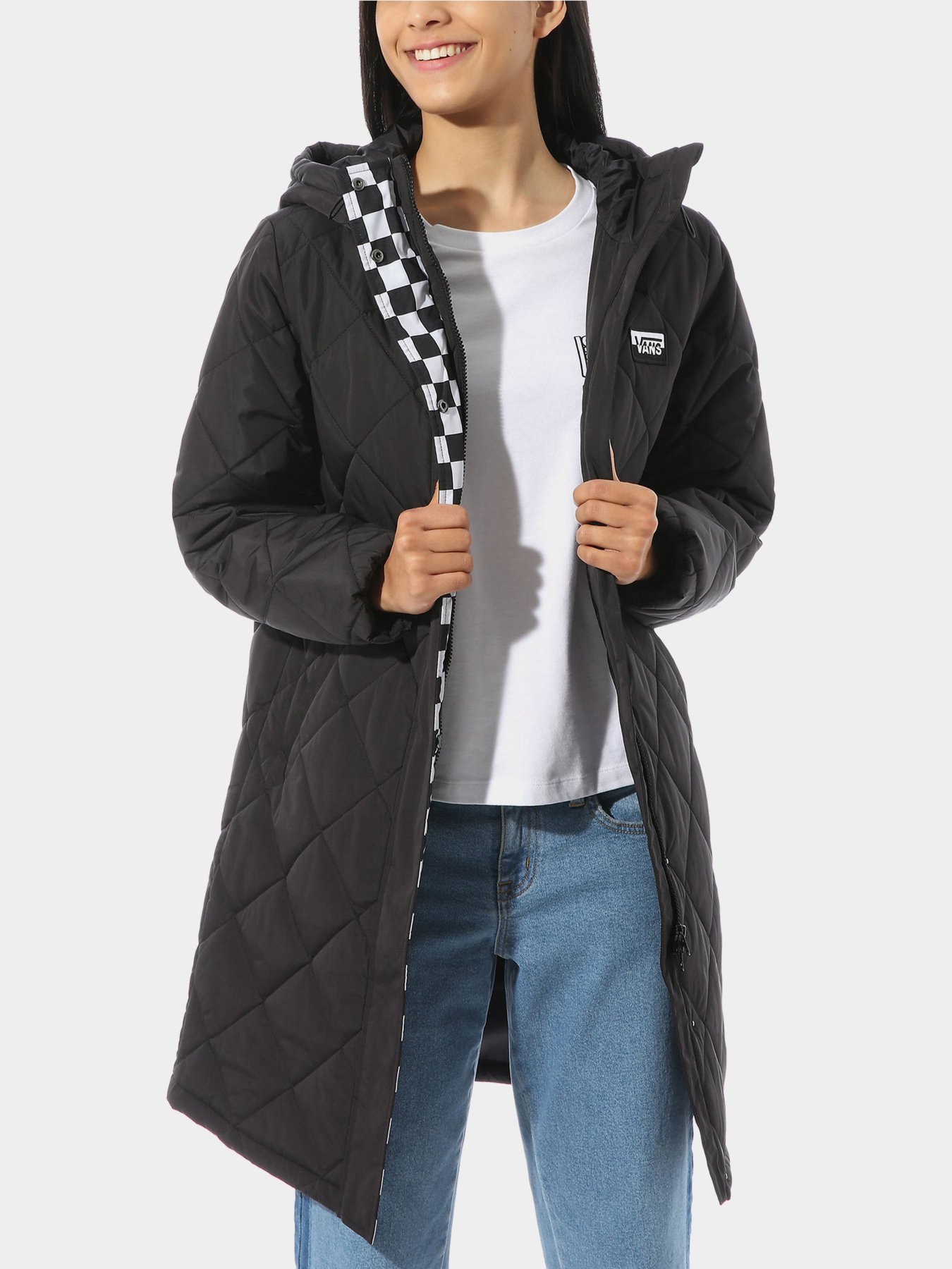 Куртки и дубленки Vans Clair Shores Puffer Jacket MTE модель VN0A4SCWBLK1 Фото