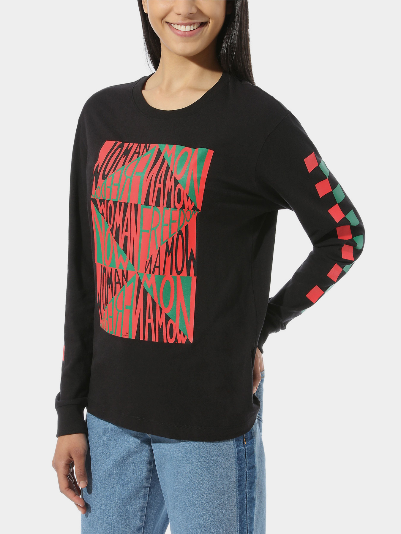 Худи и свитшоты Vans x MoMA Ringgold модель VN0A4SC81IC1 Фото