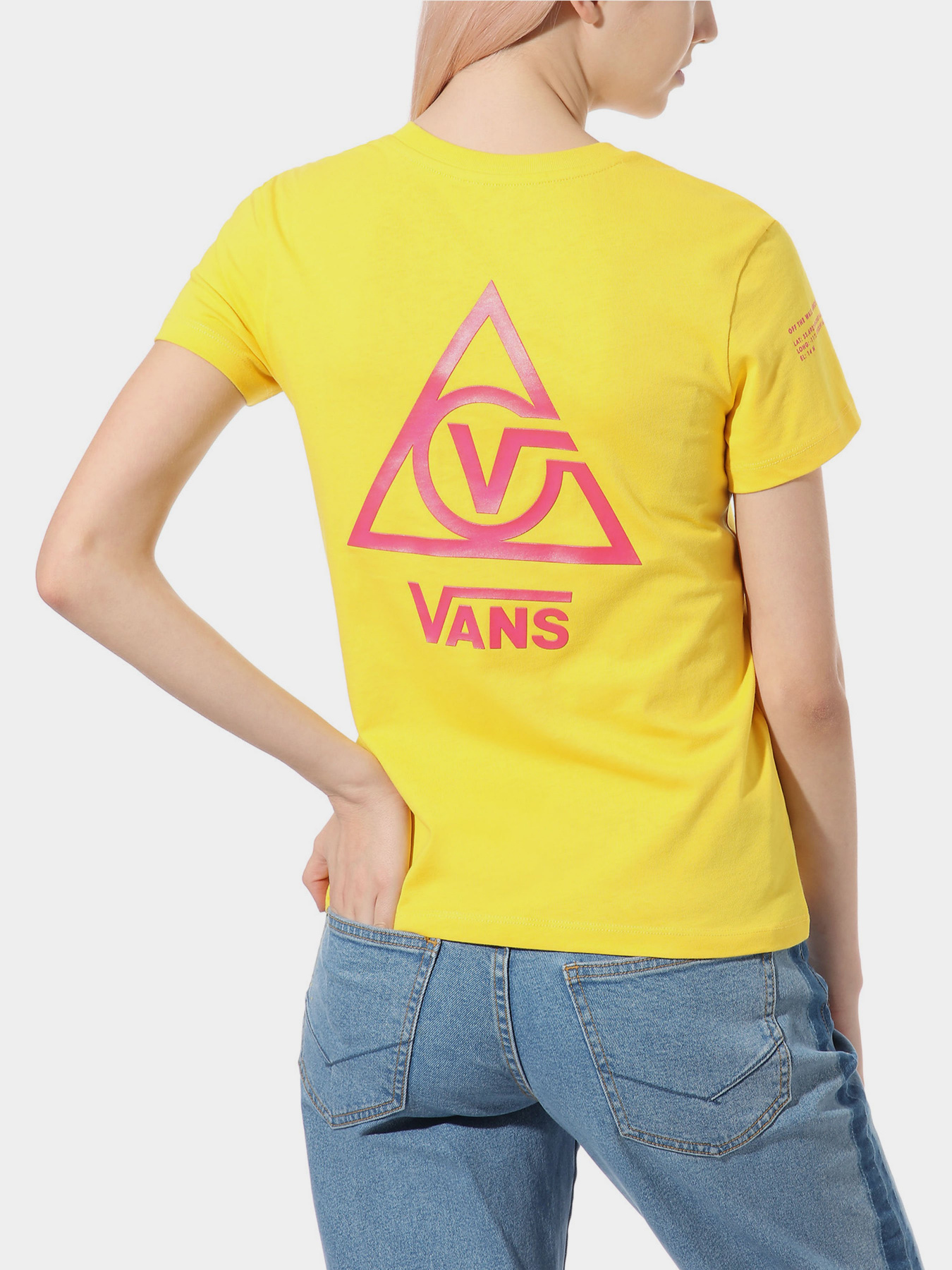 Футболки і поло Vans 66 Supply Tri Boyfriend модель VN0A4SCY85W1 Фото