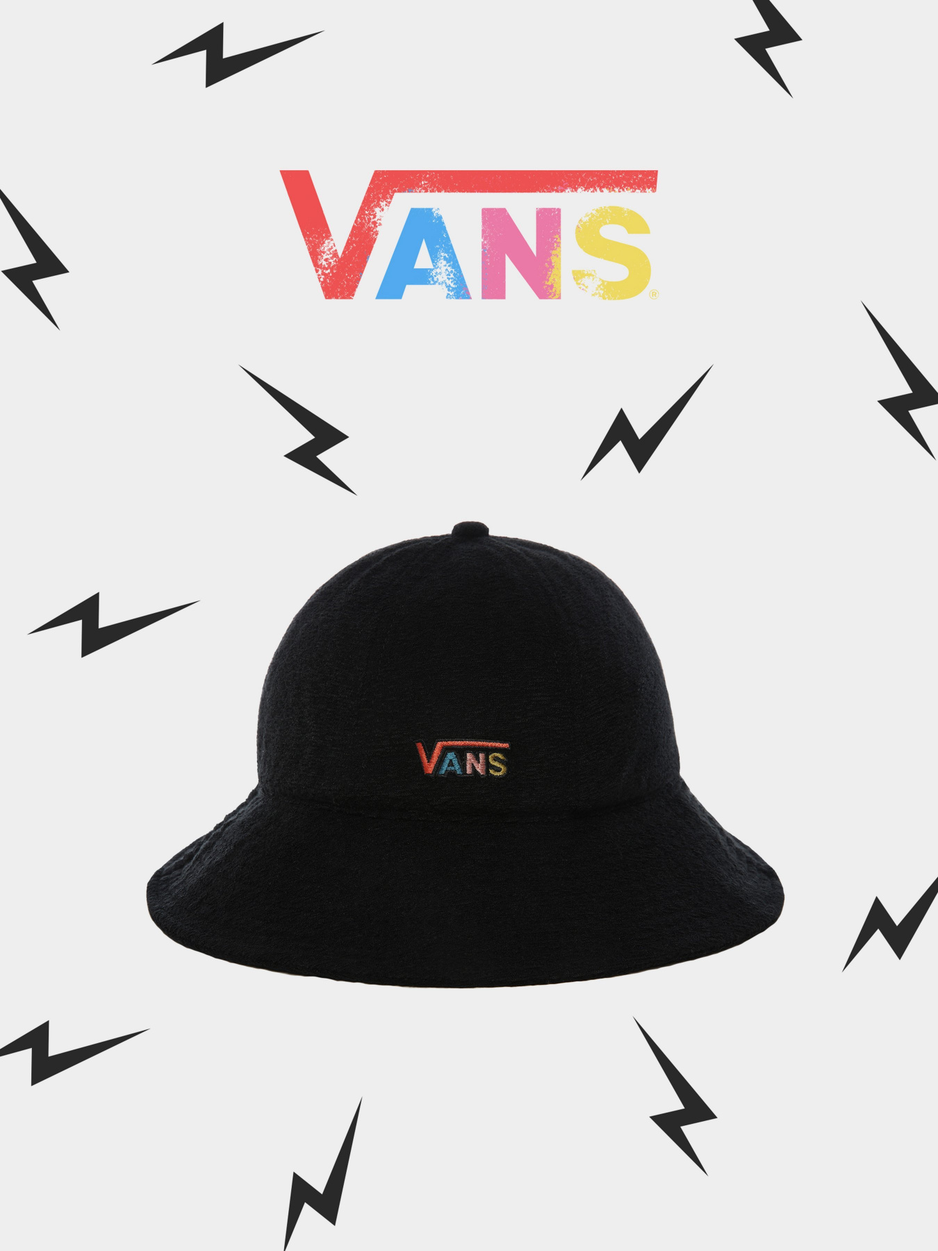 Шапки и кепки Vans BEACH GIRL BUCKET HAT модель VN0A4S7BBLK1 Фото