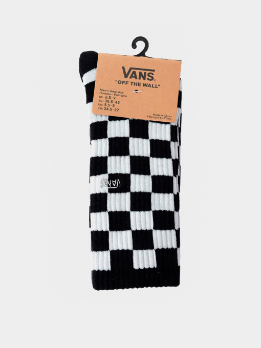 Носки и гольфы Vans Checkerboard II Crew 38,5 - 42 модель VN0A3H3NHU01 Фото