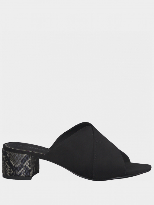 Шлёпанцы Marco Tozzi модель 2-2-27227-26 098  BLACK COMB Фото
