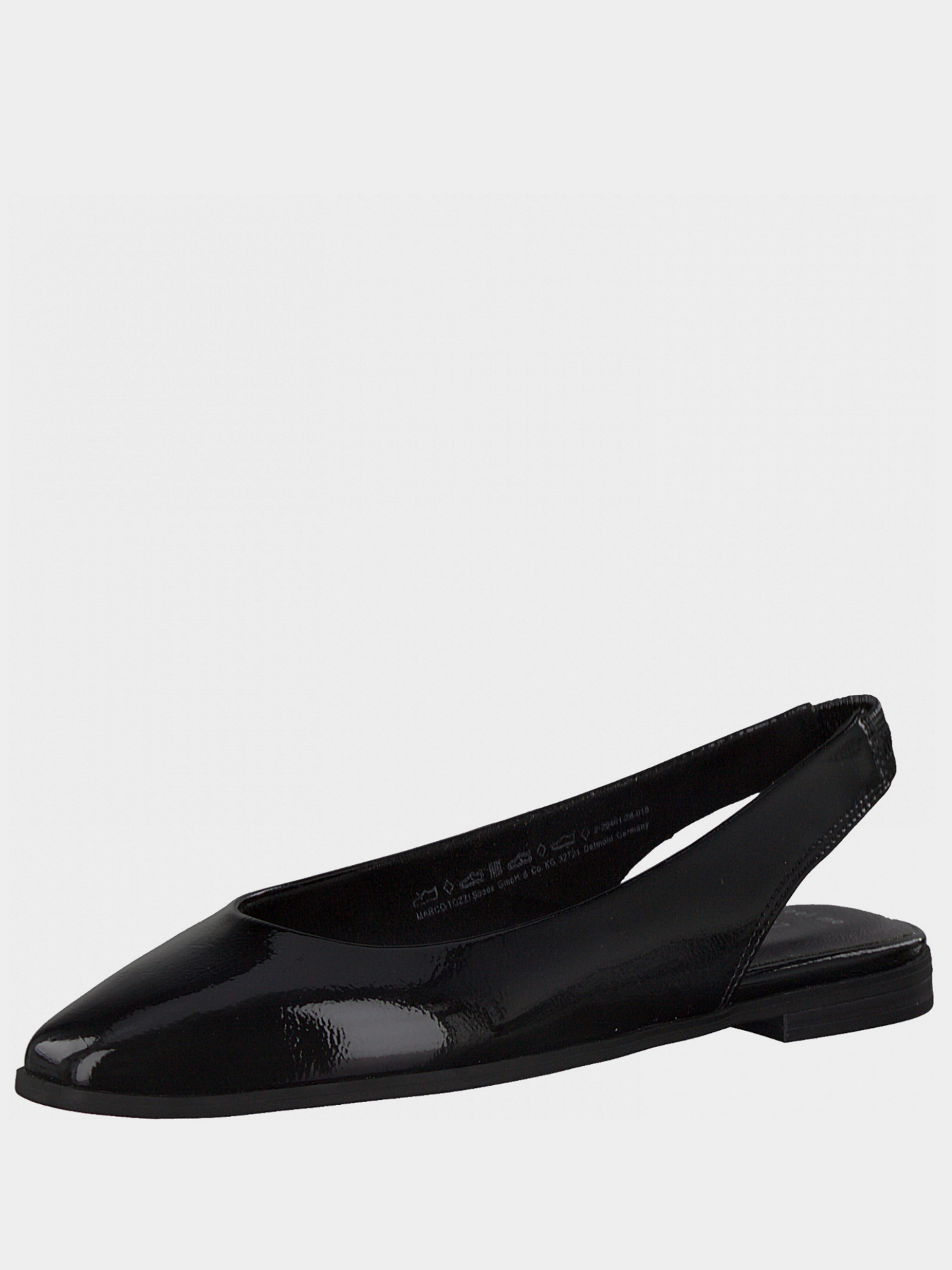 Босоніжки Marco Tozzi модель 2-2-29401-26 018 BLACK PATENT Фото