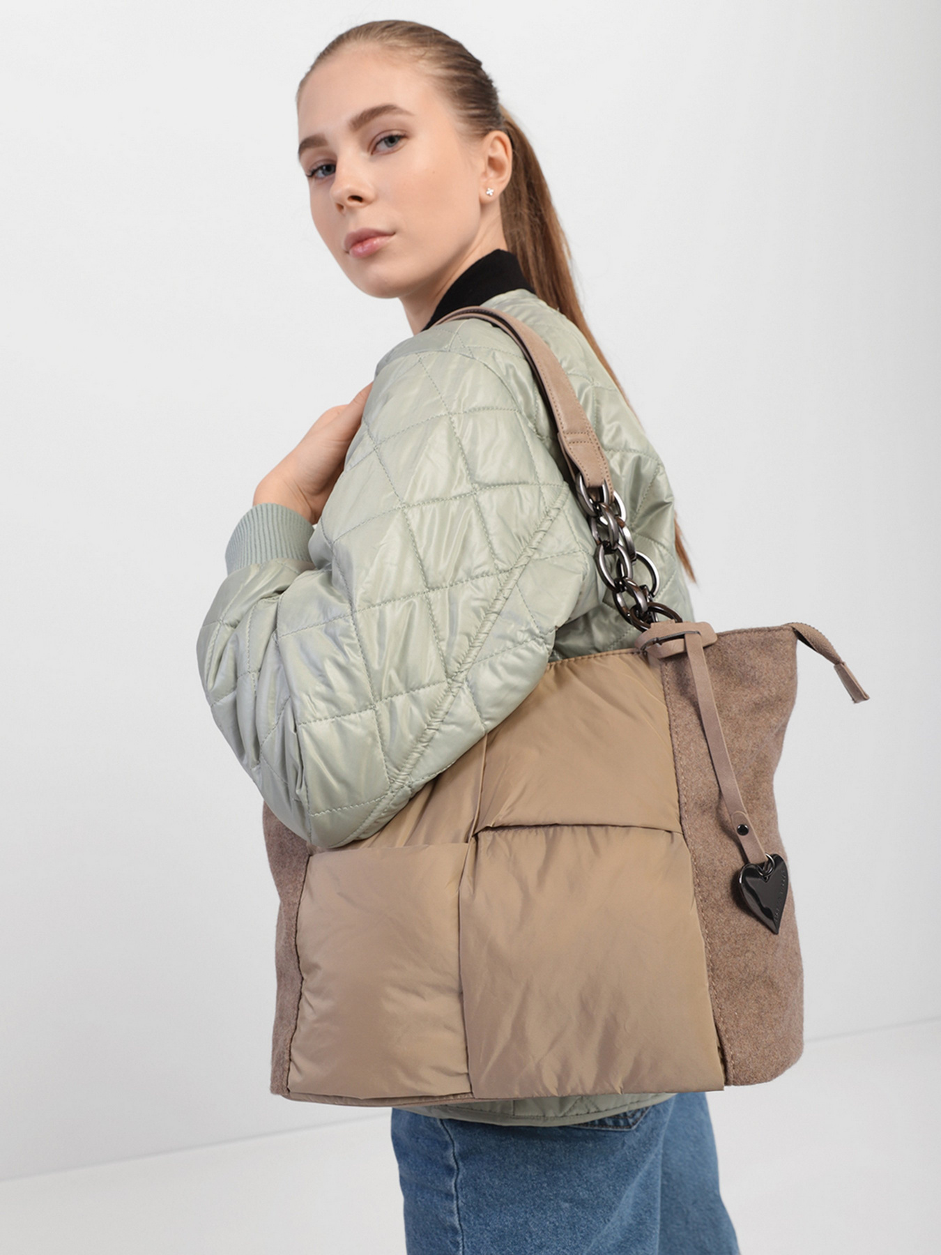 Сумки Marco Tozzi модель 2-2-61025-27 344  TAUPE COMB Фото