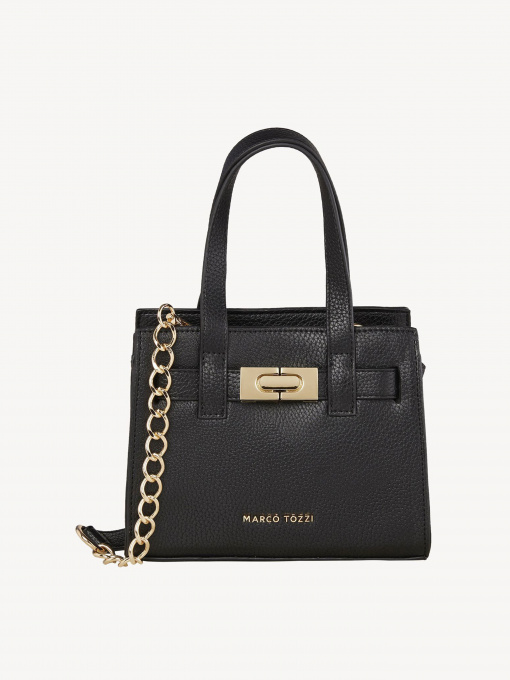 Сумки Marco Tozzi модель 2-2-61007-20 085 BLACK/GOLD Фото