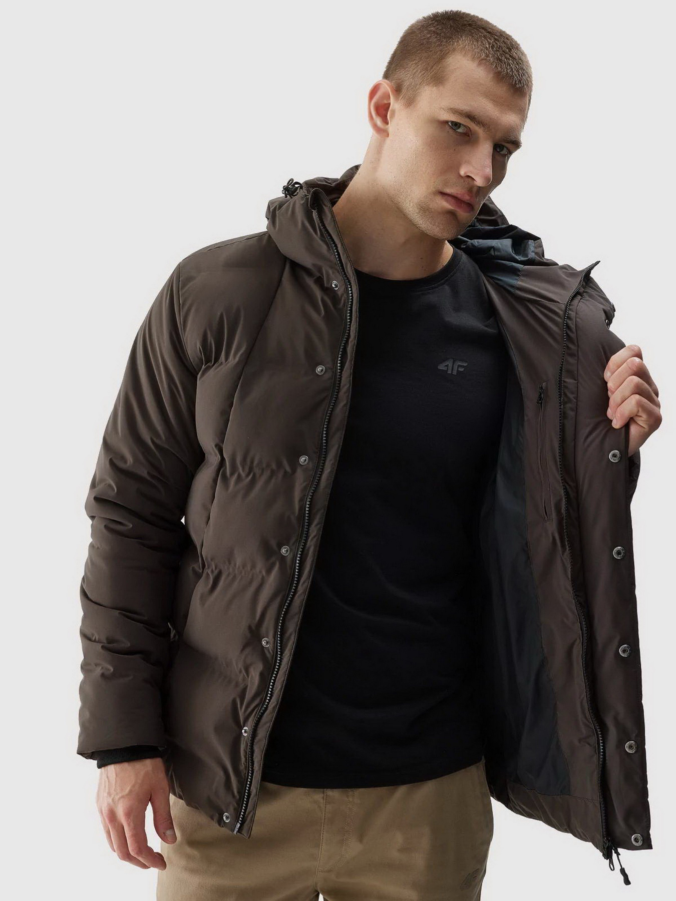 Куртки та дублянки 4F Outerwear модель 4FAW23TDJAM249-43S Фото