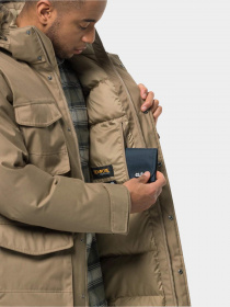 Куртки и дубленки Jack Wolfskin Winterfrost Down модель 1115441_5136 Фото