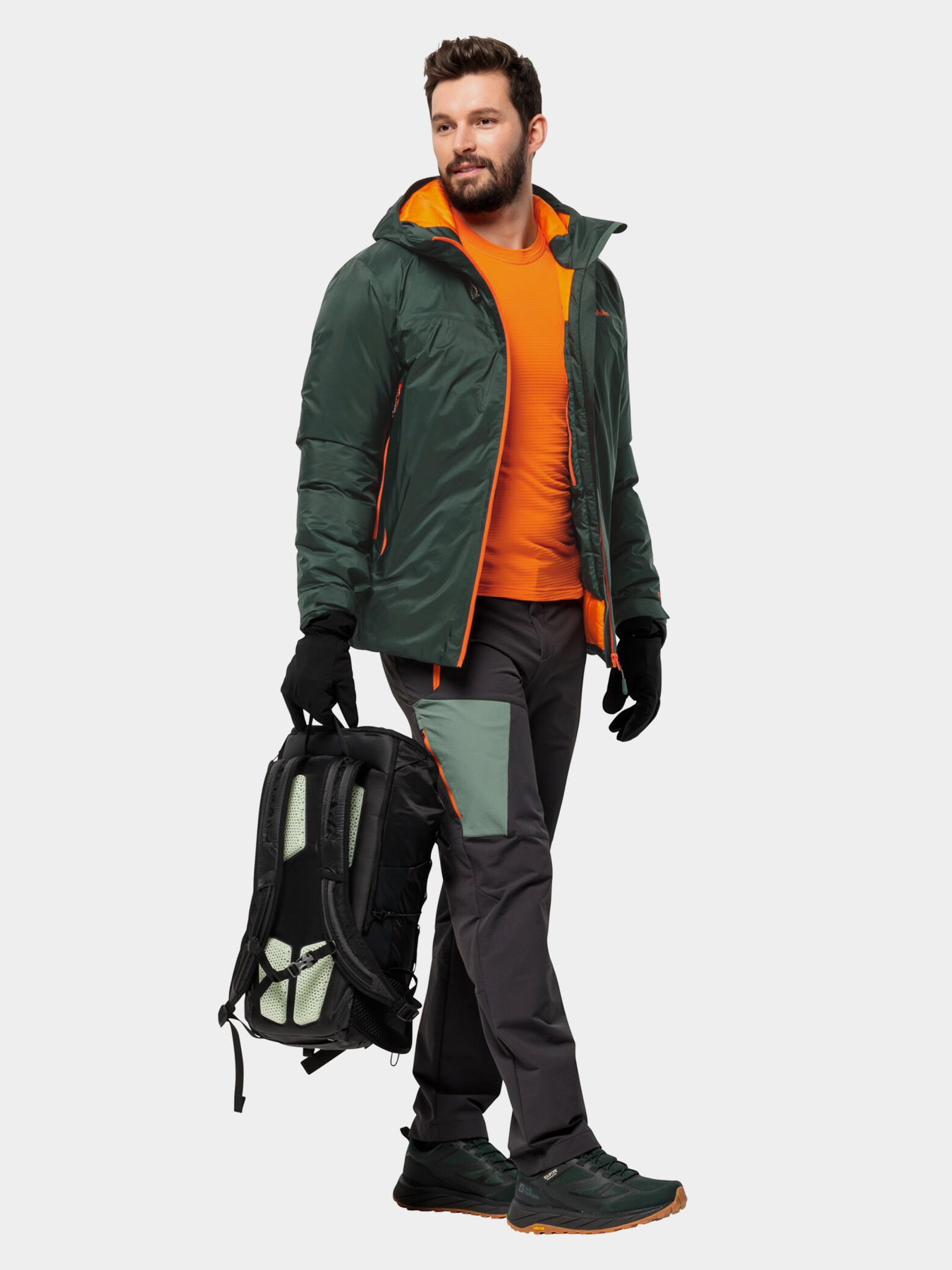 Рукавиці та рукавички Jack Wolfskin Highloft модель 1904435_6000 Фото