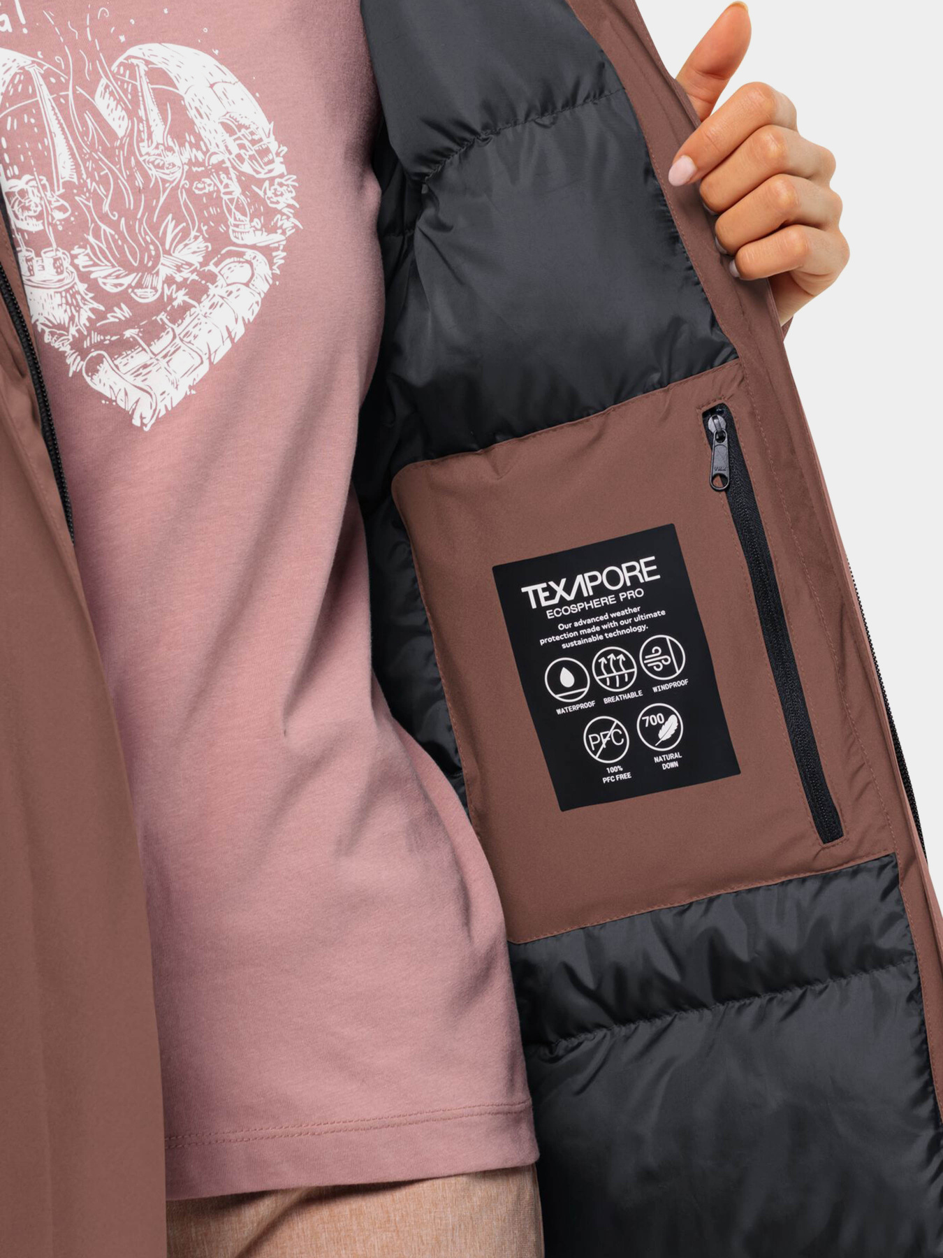 Куртки та дублянки Jack Wolfskin Luisenplatz модель 1116121_5165 Фото
