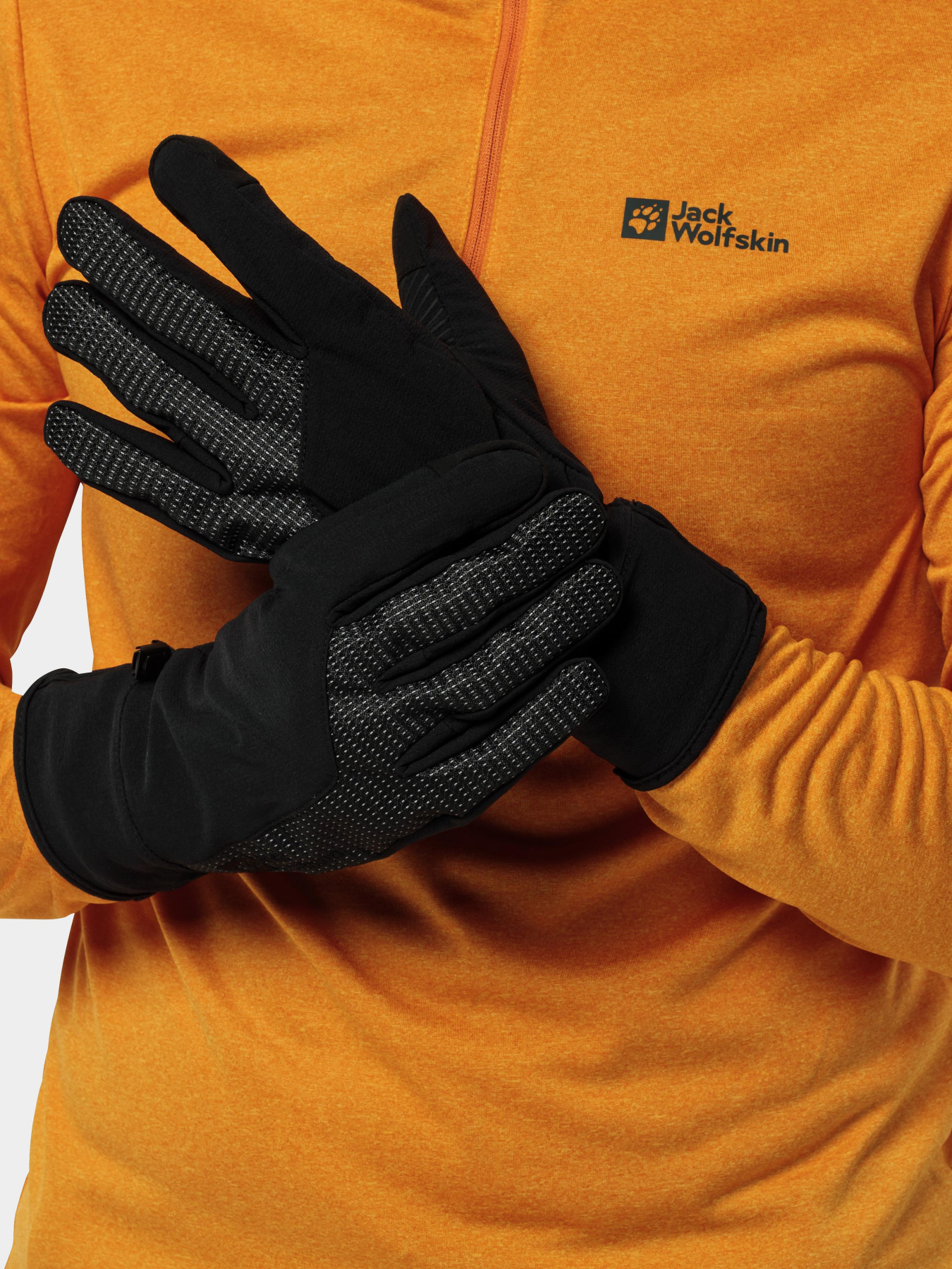 Перчатки и варежки Jack Wolfskin Night Hawk модель 1910072_6000 Фото