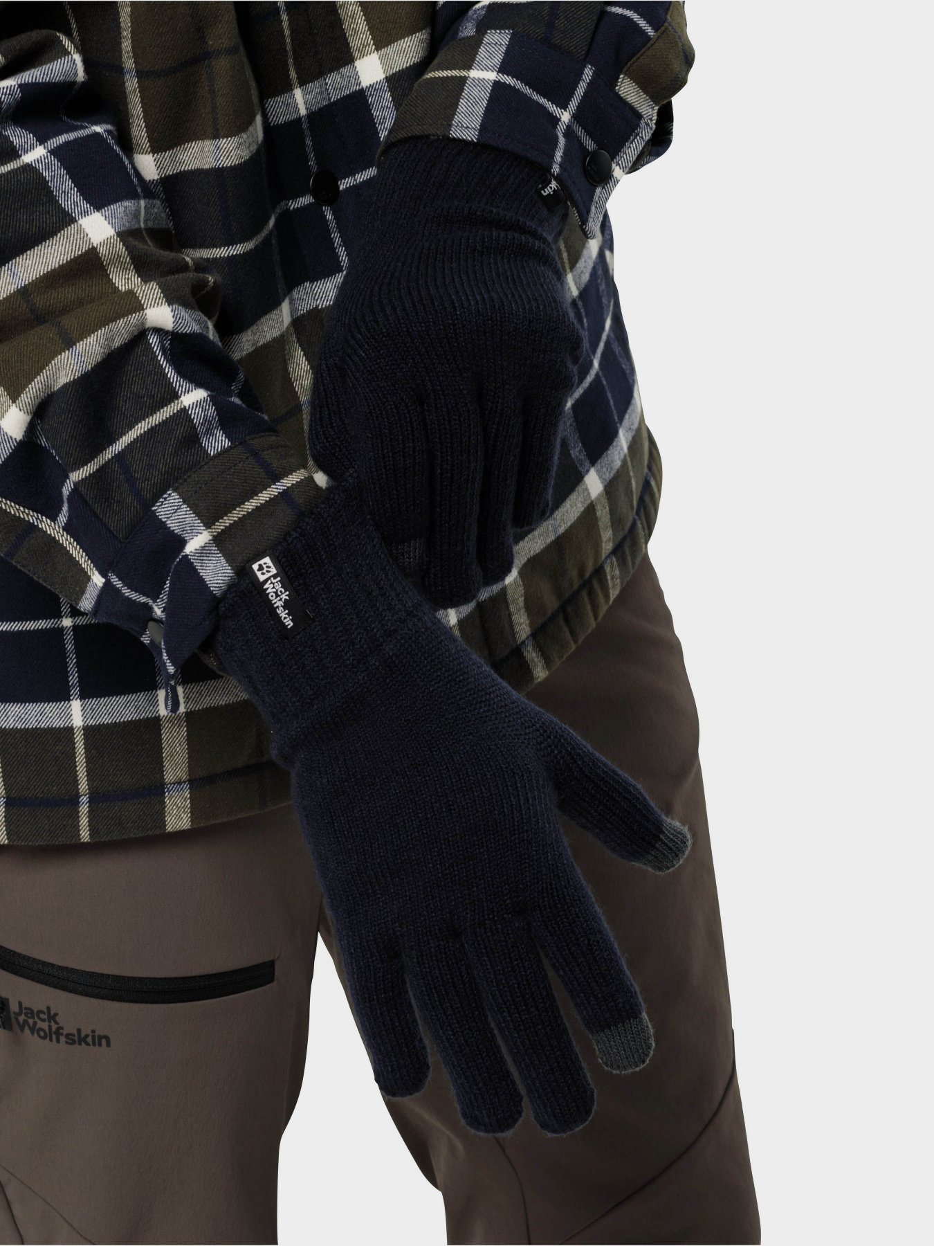 Перчатки и варежки Jack Wolfskin Rib модель 1911681_1010 Фото