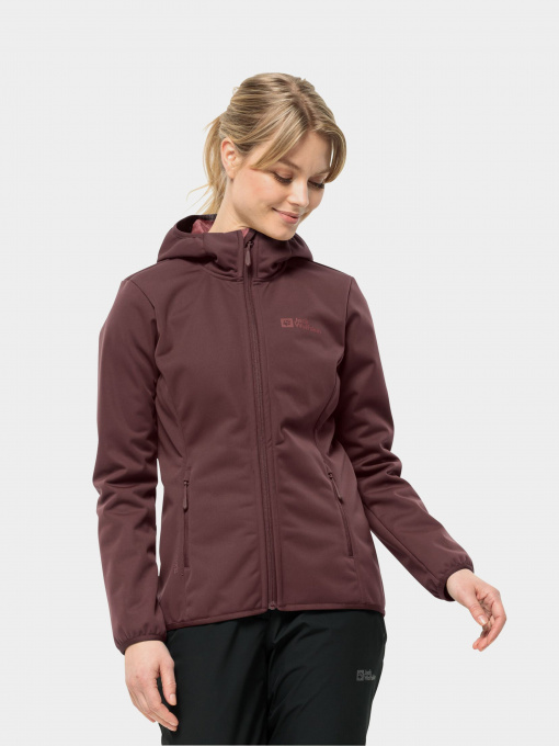 Куртки та дублянки Jack Wolfskin Windhain Hoody модель 1307481_2866 Фото